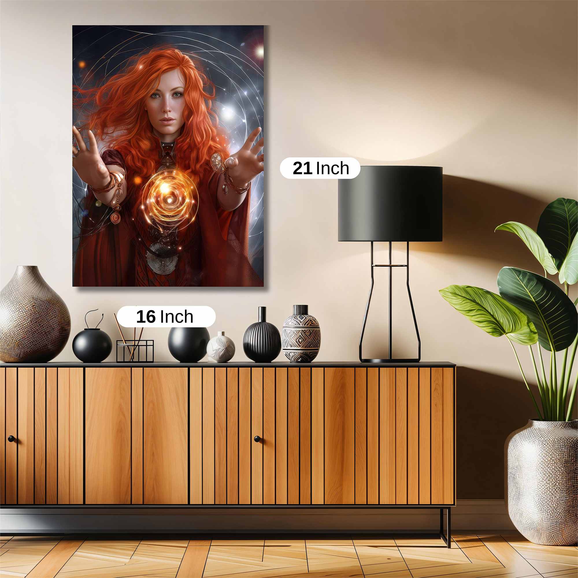 Mystic Blaze Safe Wall Magnetic / M
