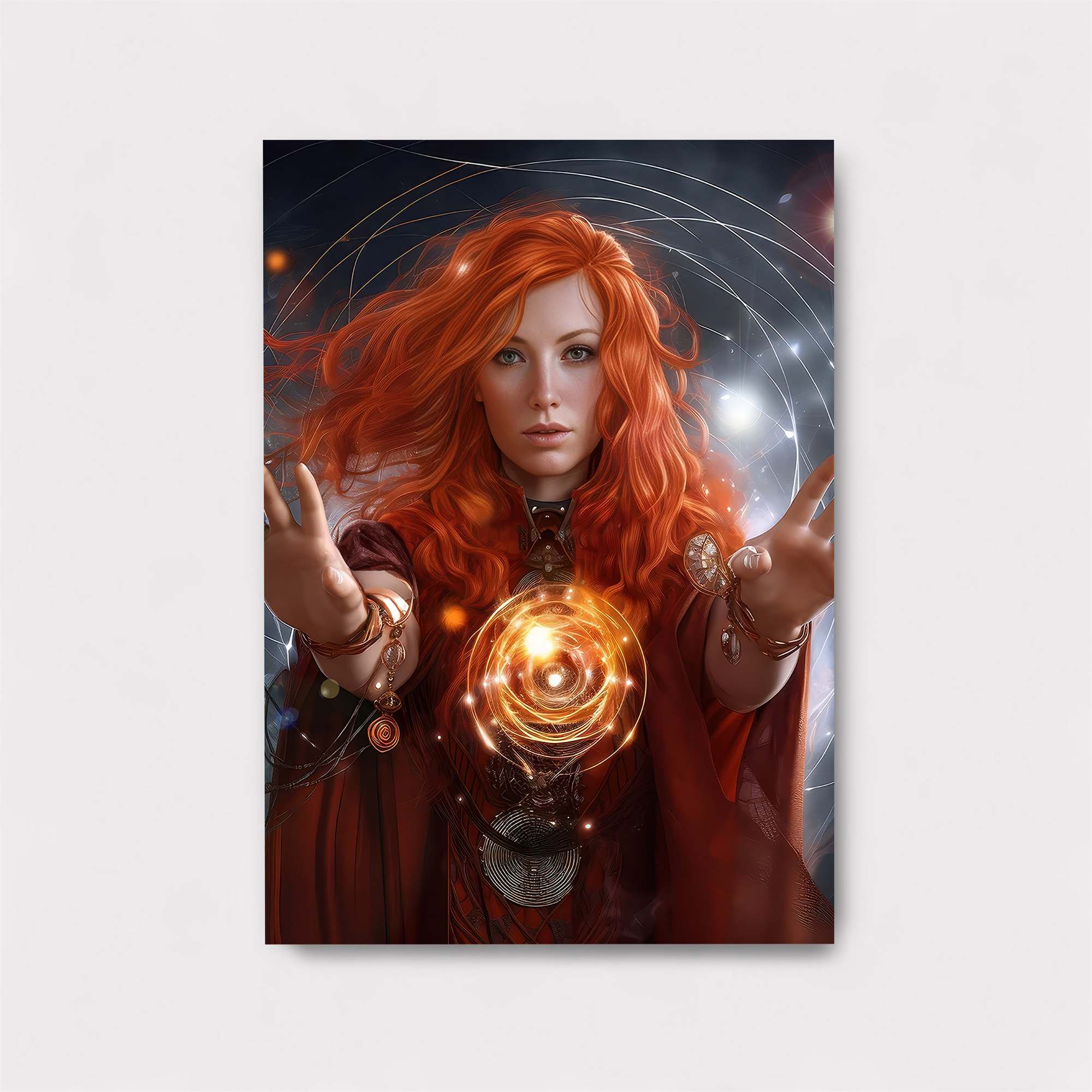 Mystic Blaze Safe Wall Magnetic / M