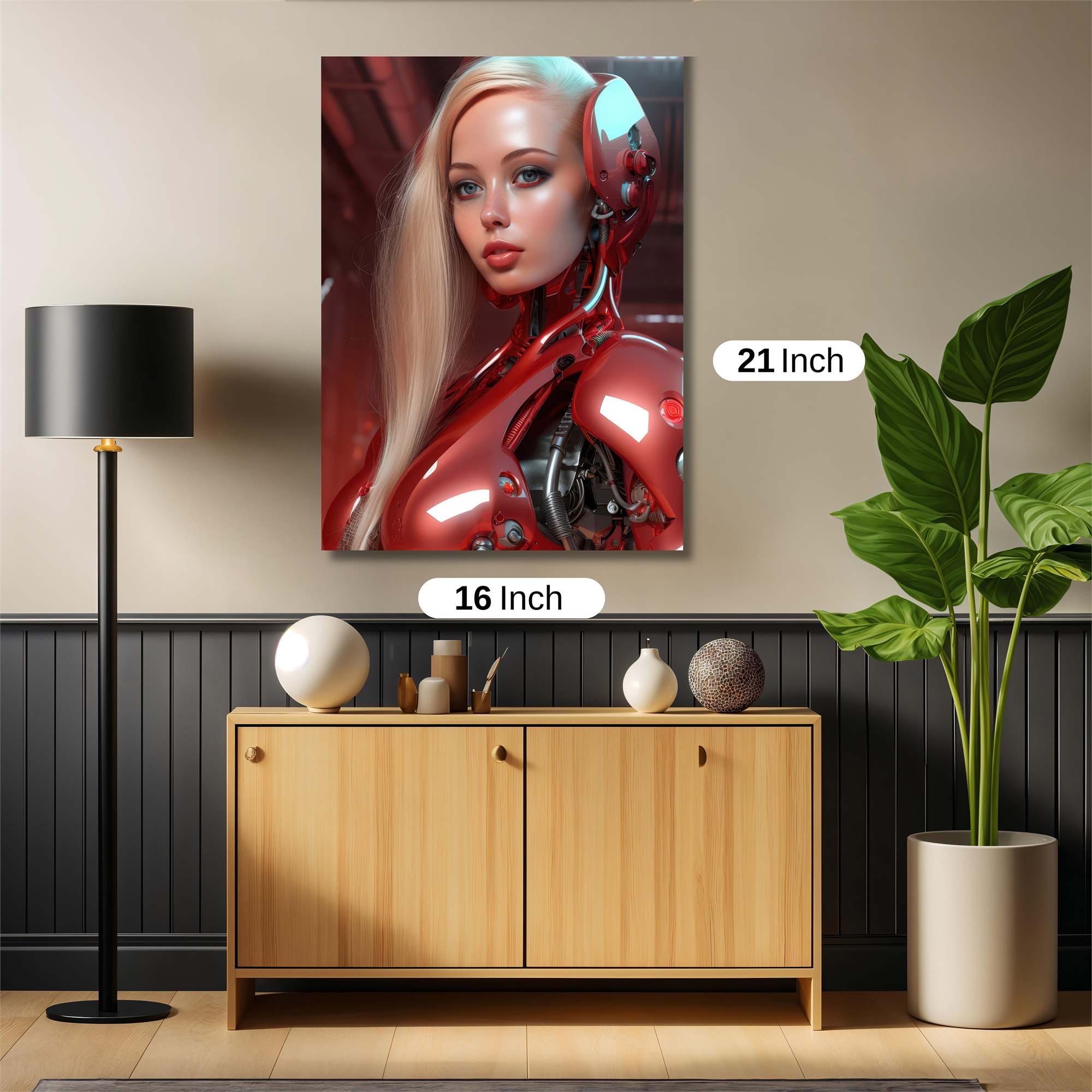 Android Elegance Safe Wall Magnetic / M