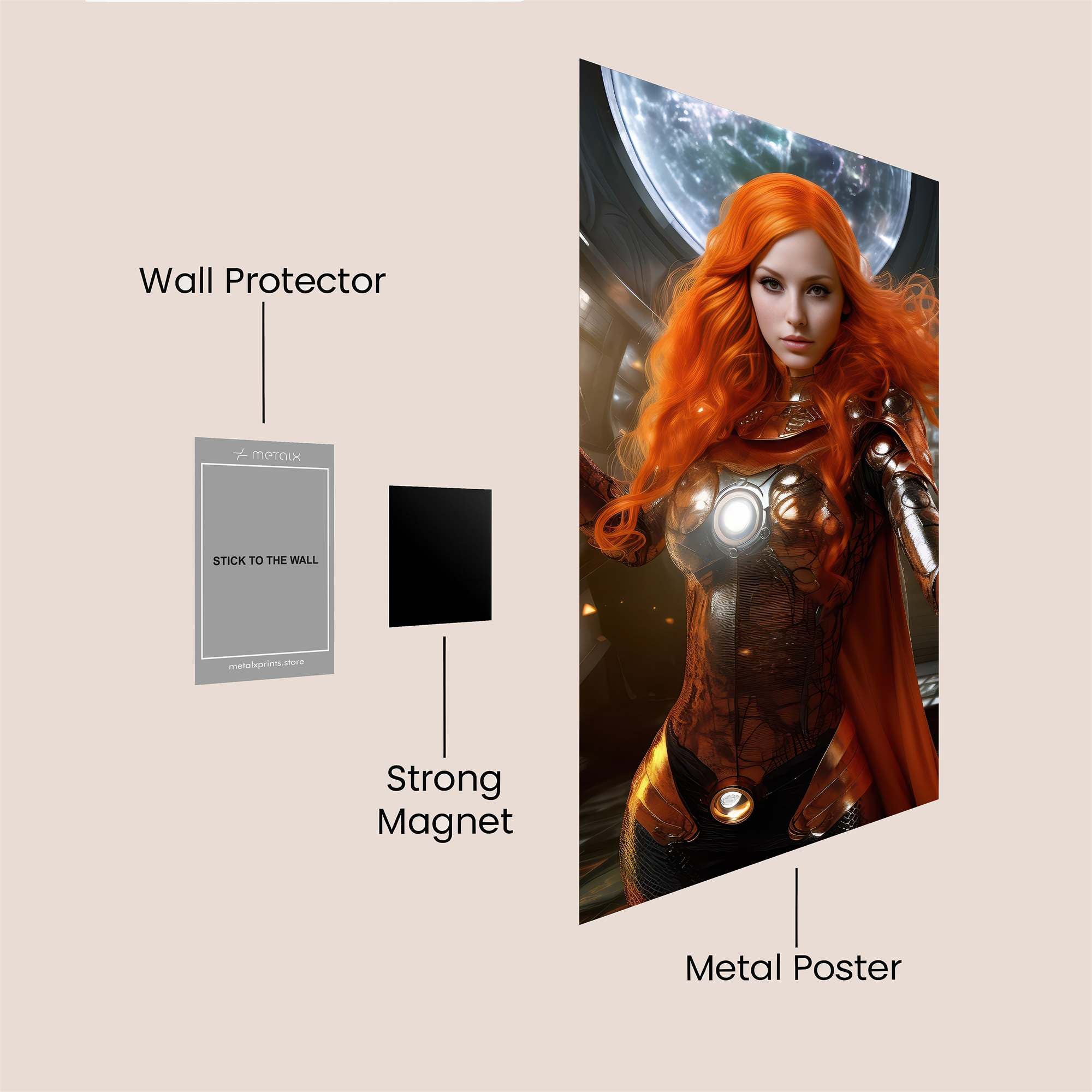 Mystic Voyager Safe Wall Magnetic / M