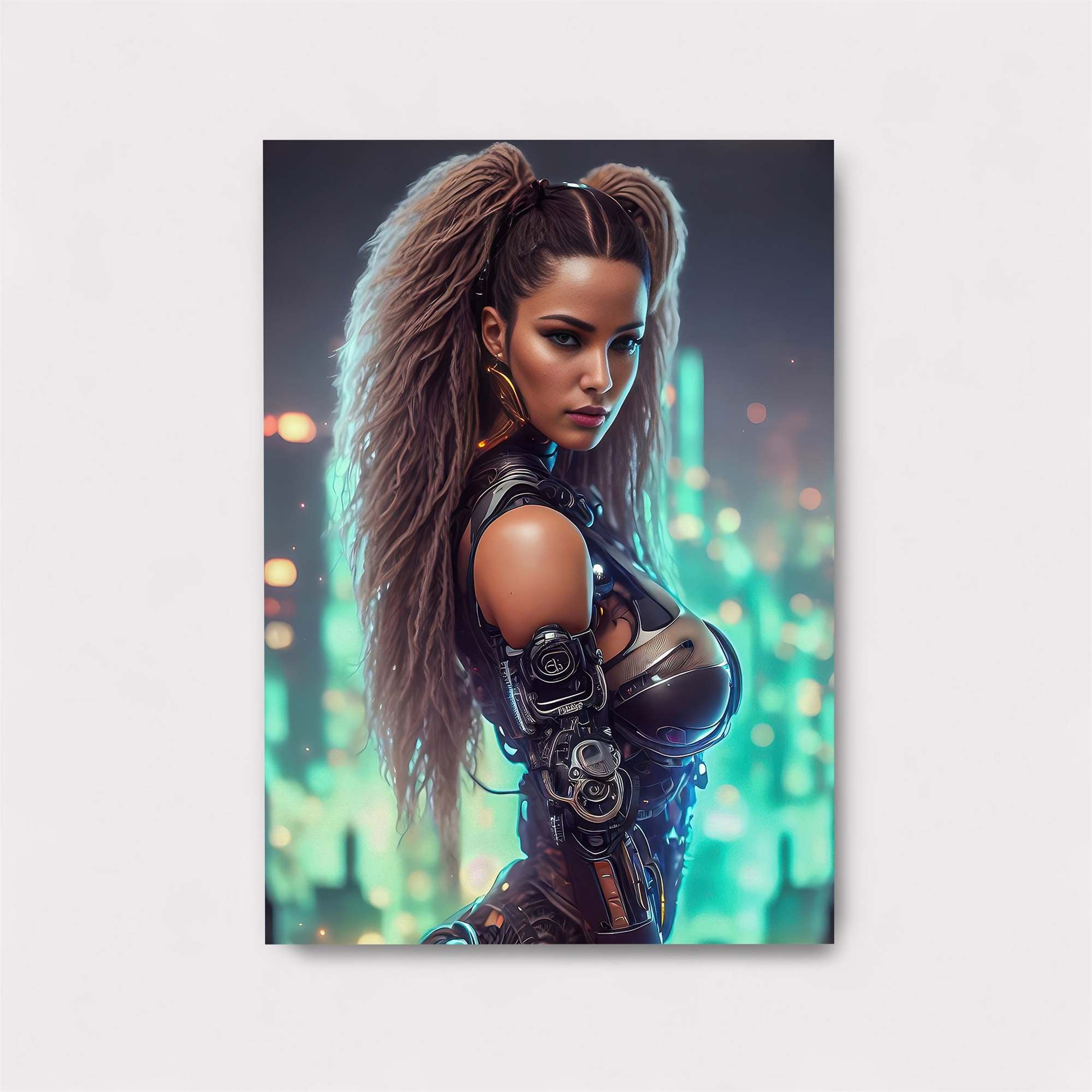 Cyberpunk Elegance Safe Wall Magnetic / M