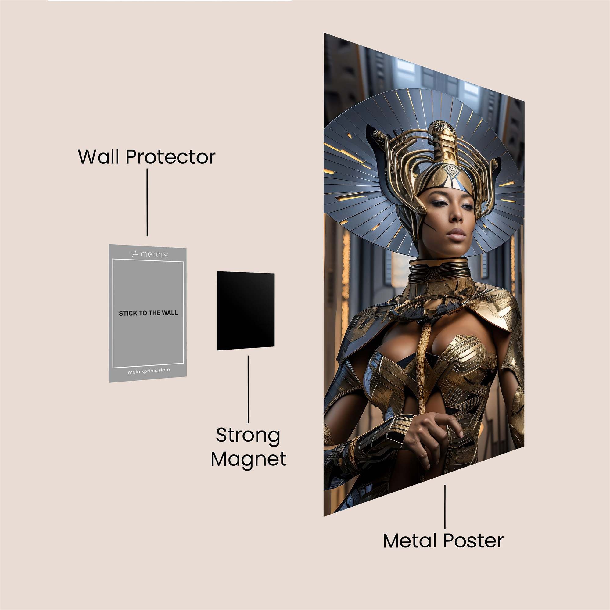 Nebula Majestic Safe Wall Magnetic / M