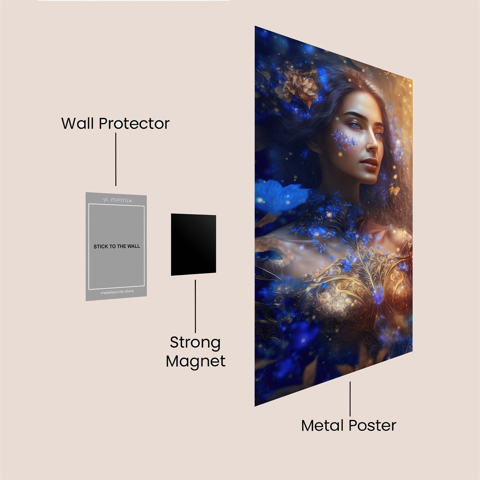 Fairy Enchantress Safe Wall Magnetic / M