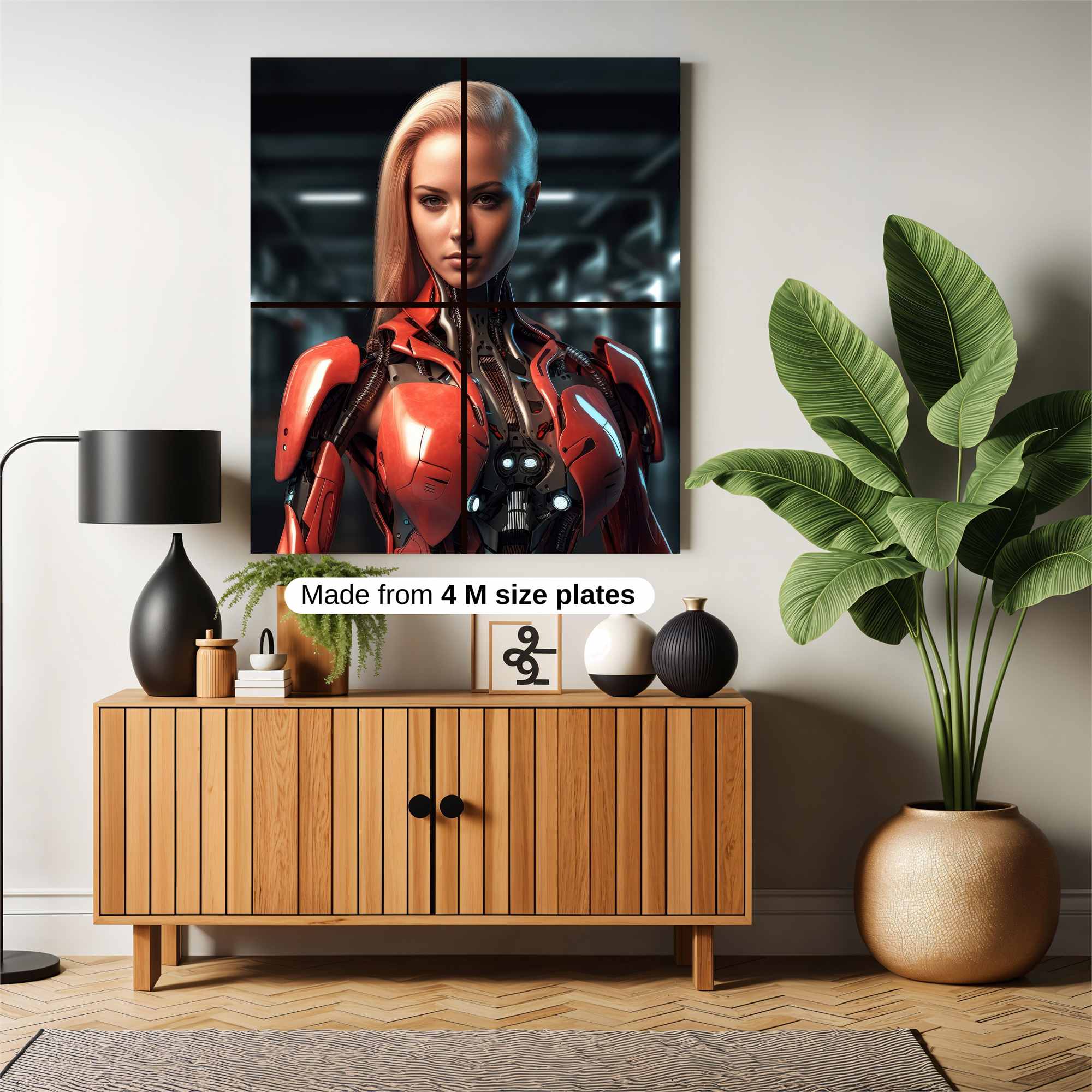 Cyber Enigma Safe Wall Magnetic / M