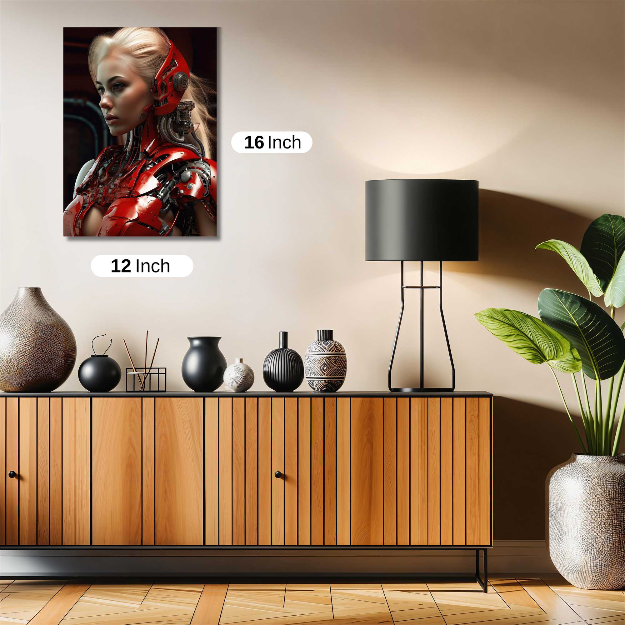 Cyber Empress Safe Wall Magnetic / M