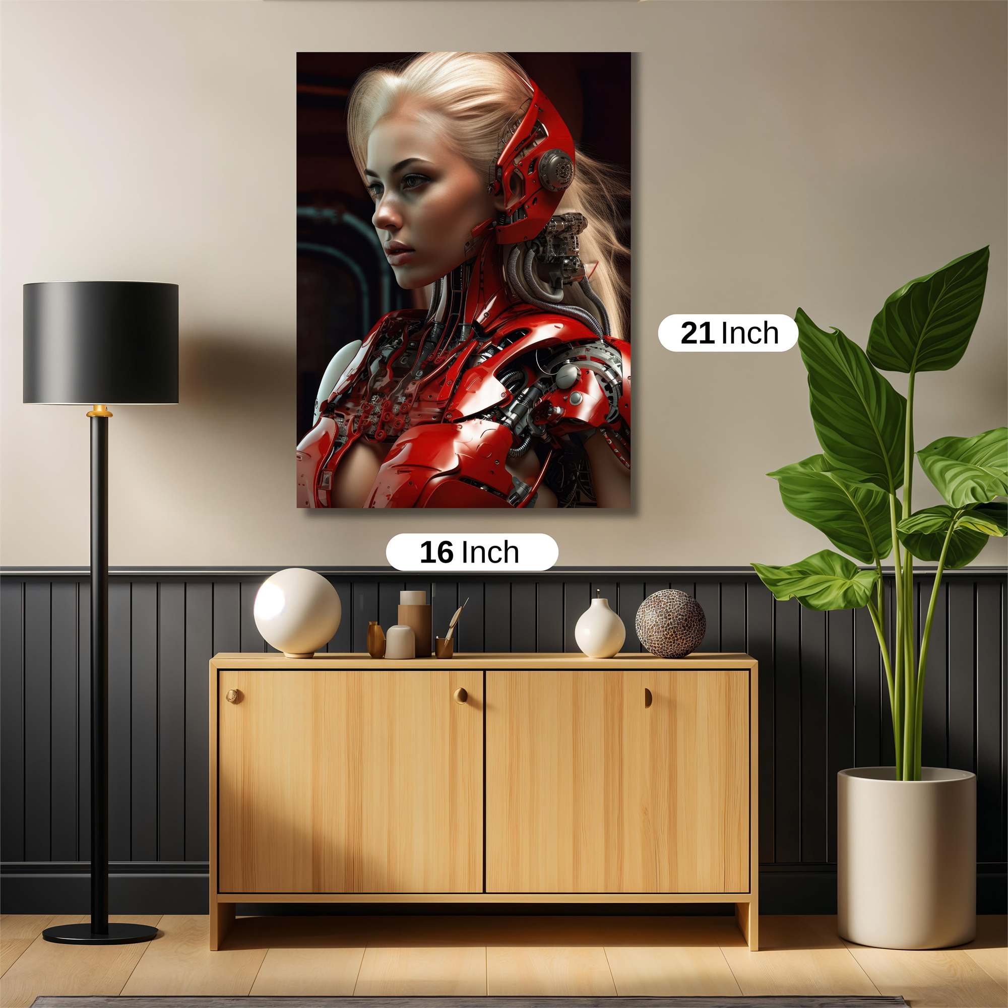 Cyber Empress Safe Wall Magnetic / M