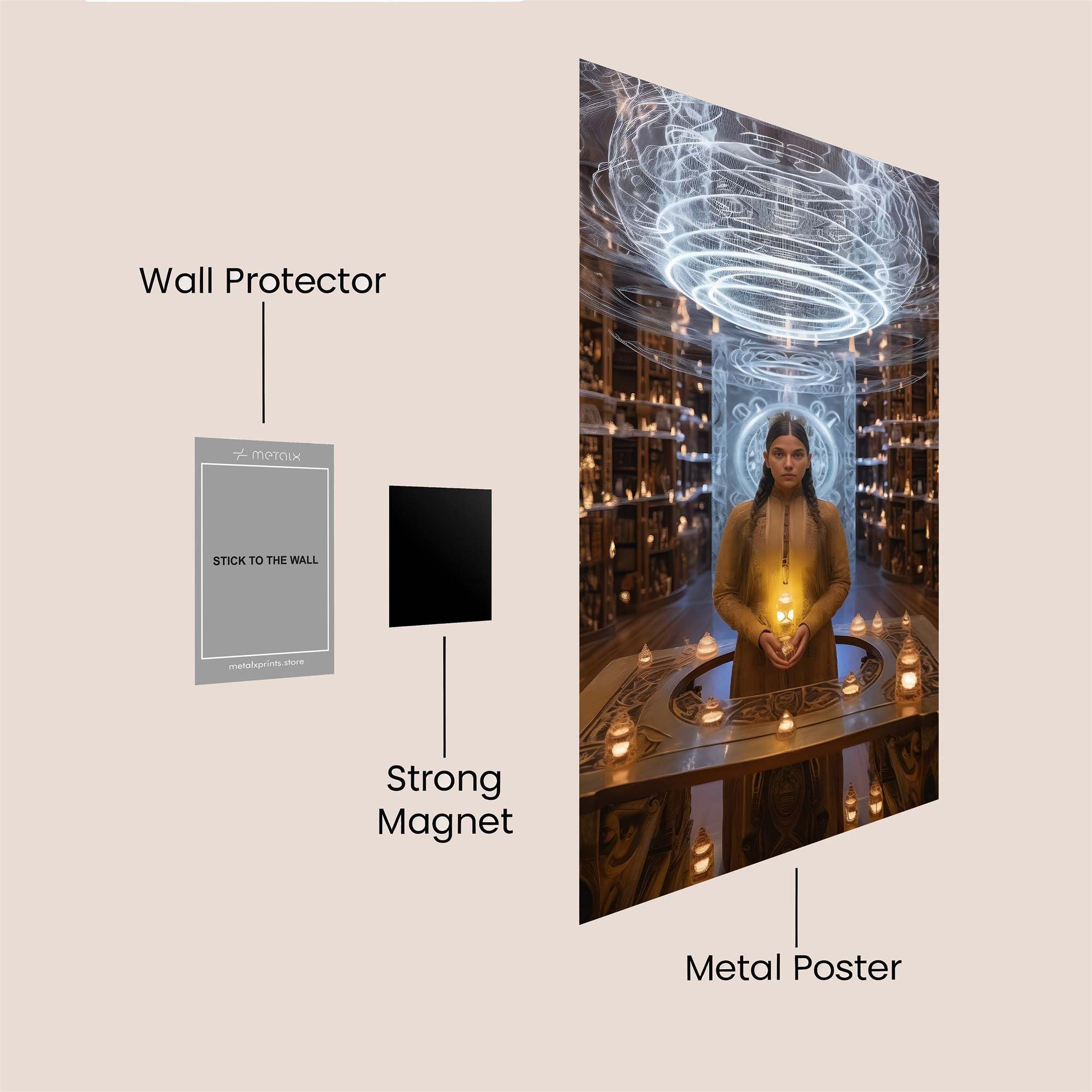 Mystic Enigma Safe Wall Magnetic / M