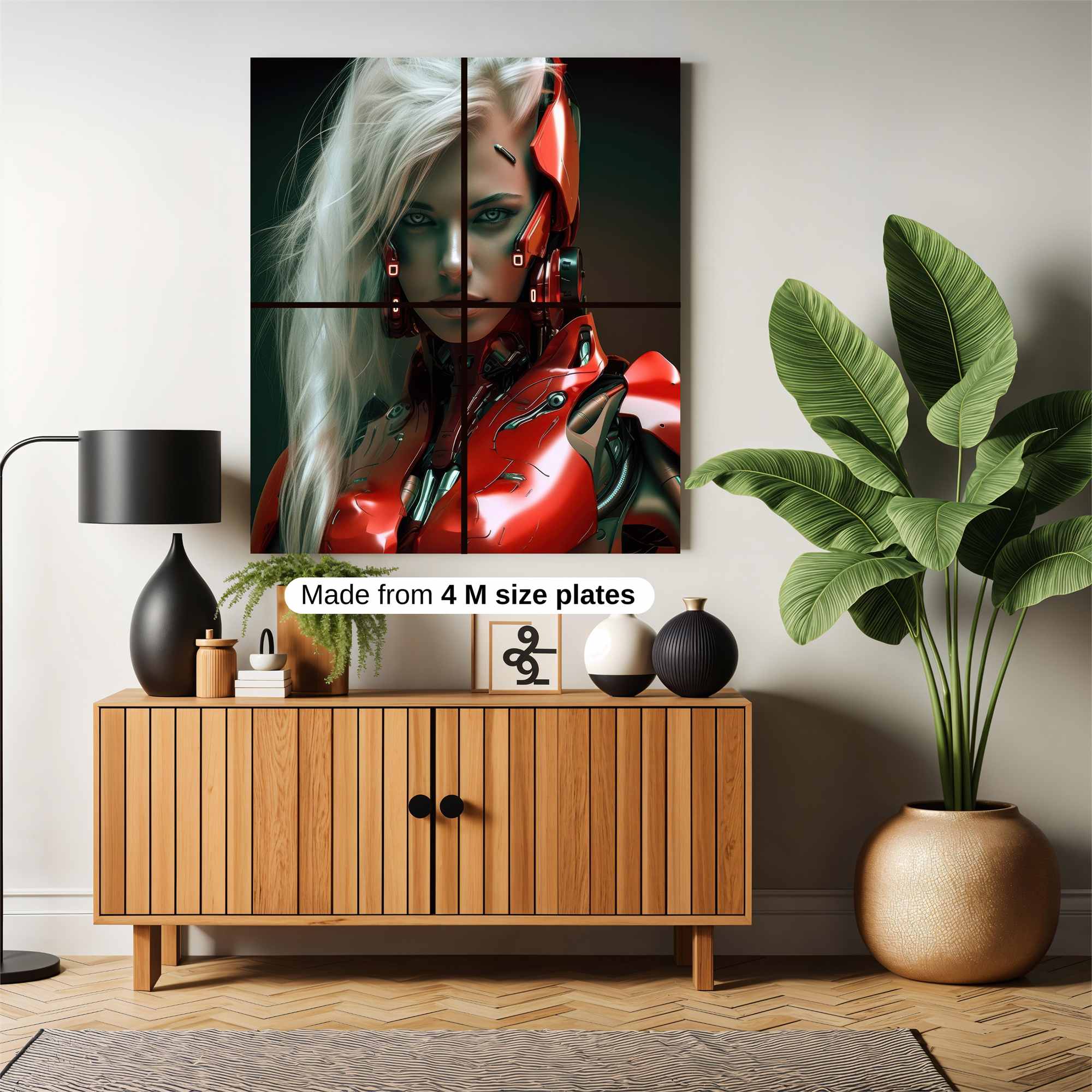 Cyber Vixen Safe Wall Magnetic / M