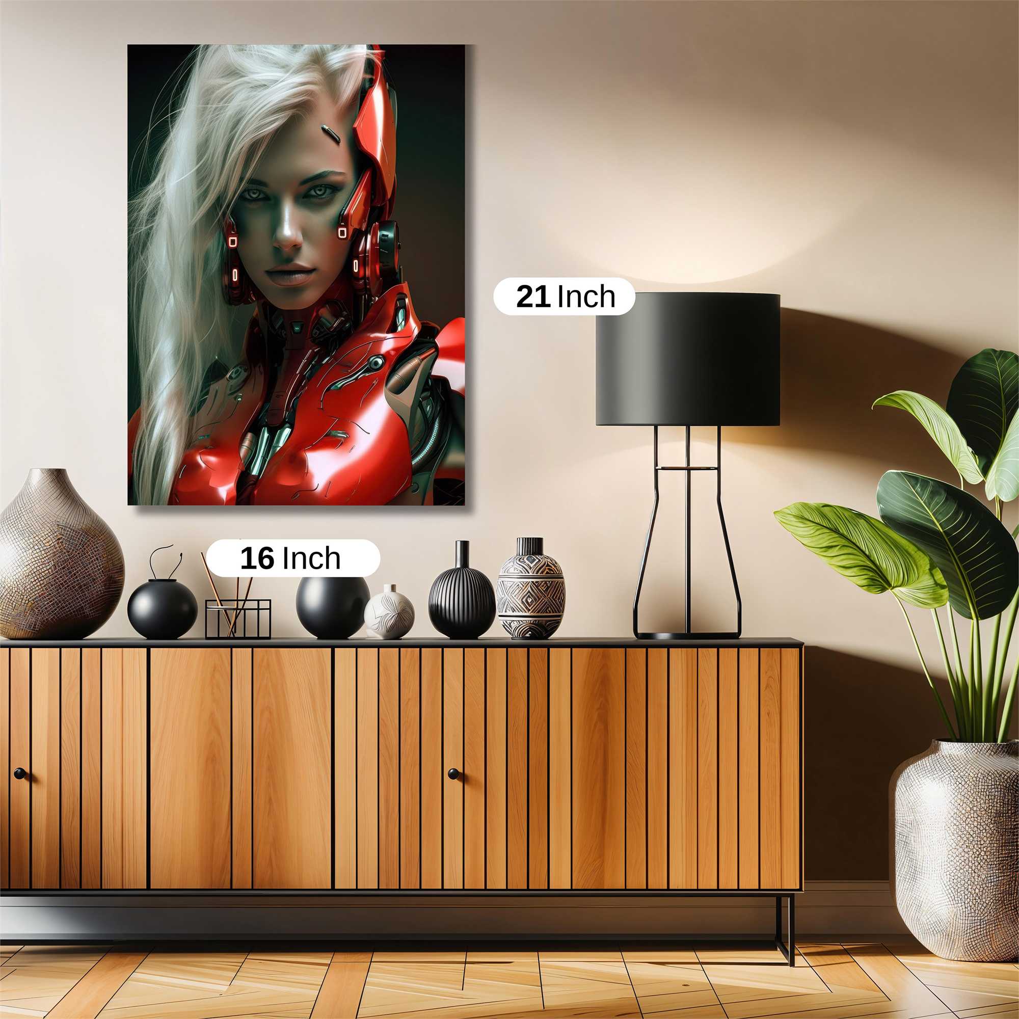 Cyber Vixen Safe Wall Magnetic / M