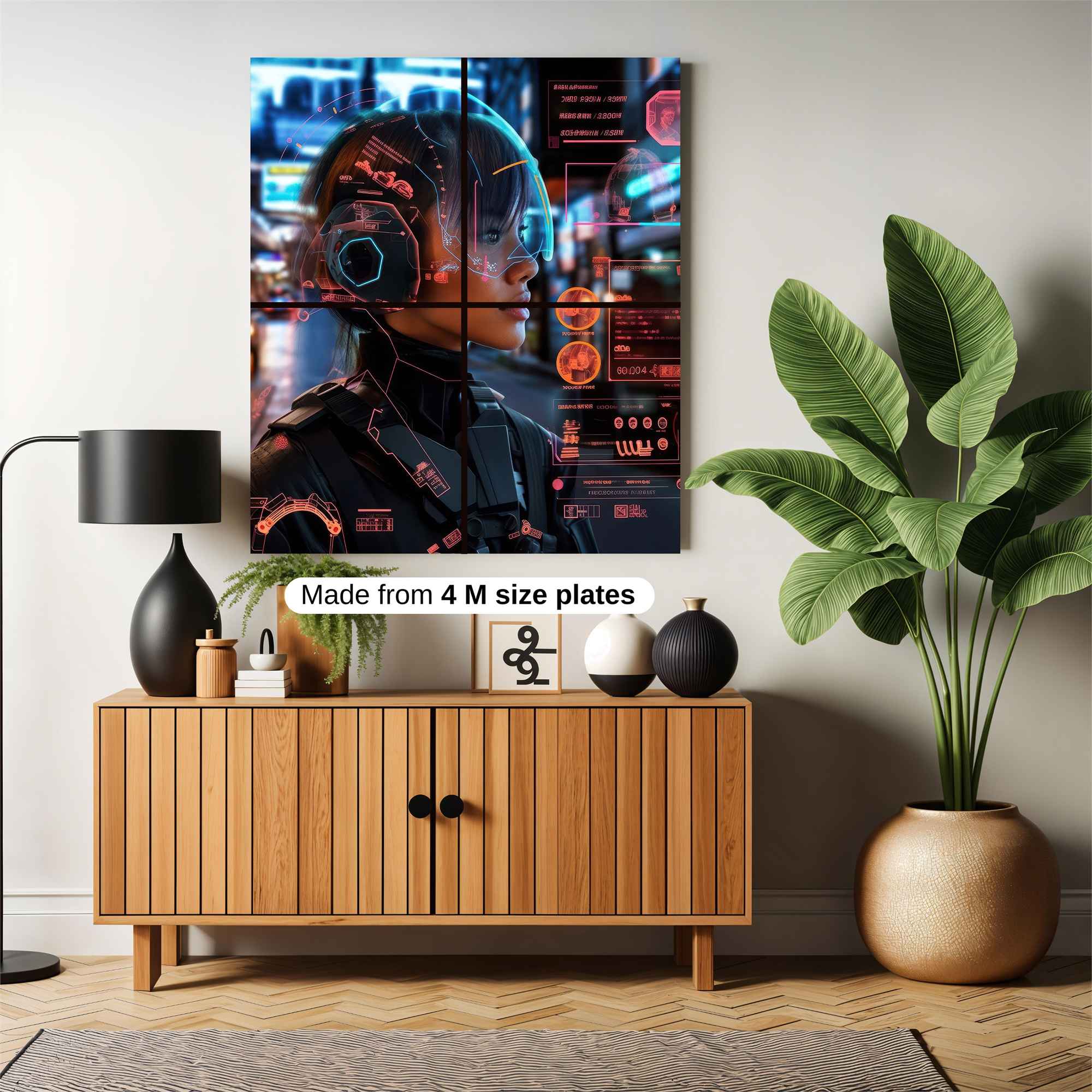Cyberpunk Serenity Safe Wall Magnetic / M