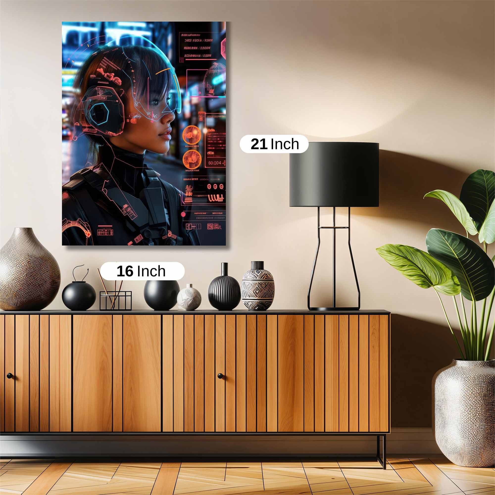 Cyberpunk Serenity Safe Wall Magnetic / M