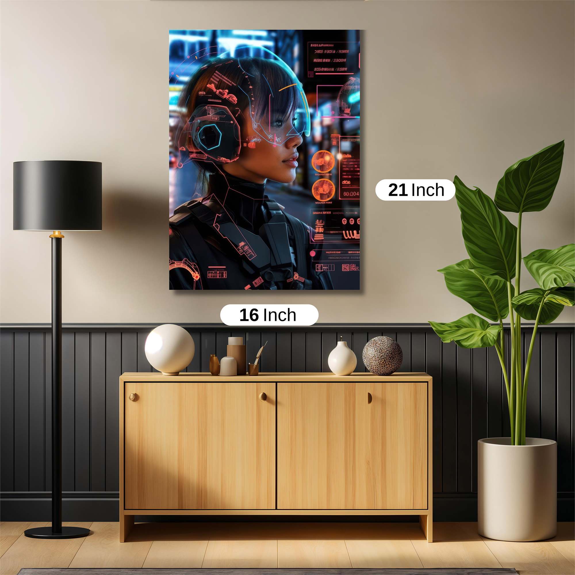 Cyberpunk Serenity Safe Wall Magnetic / M