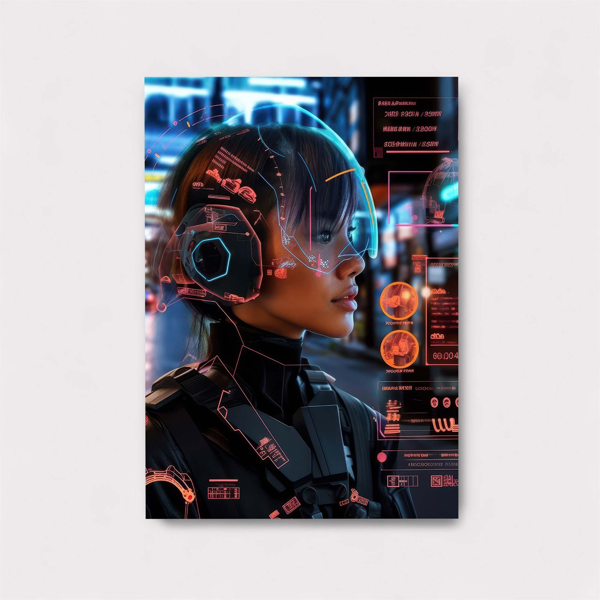 Cyberpunk Serenity Safe Wall Magnetic / M