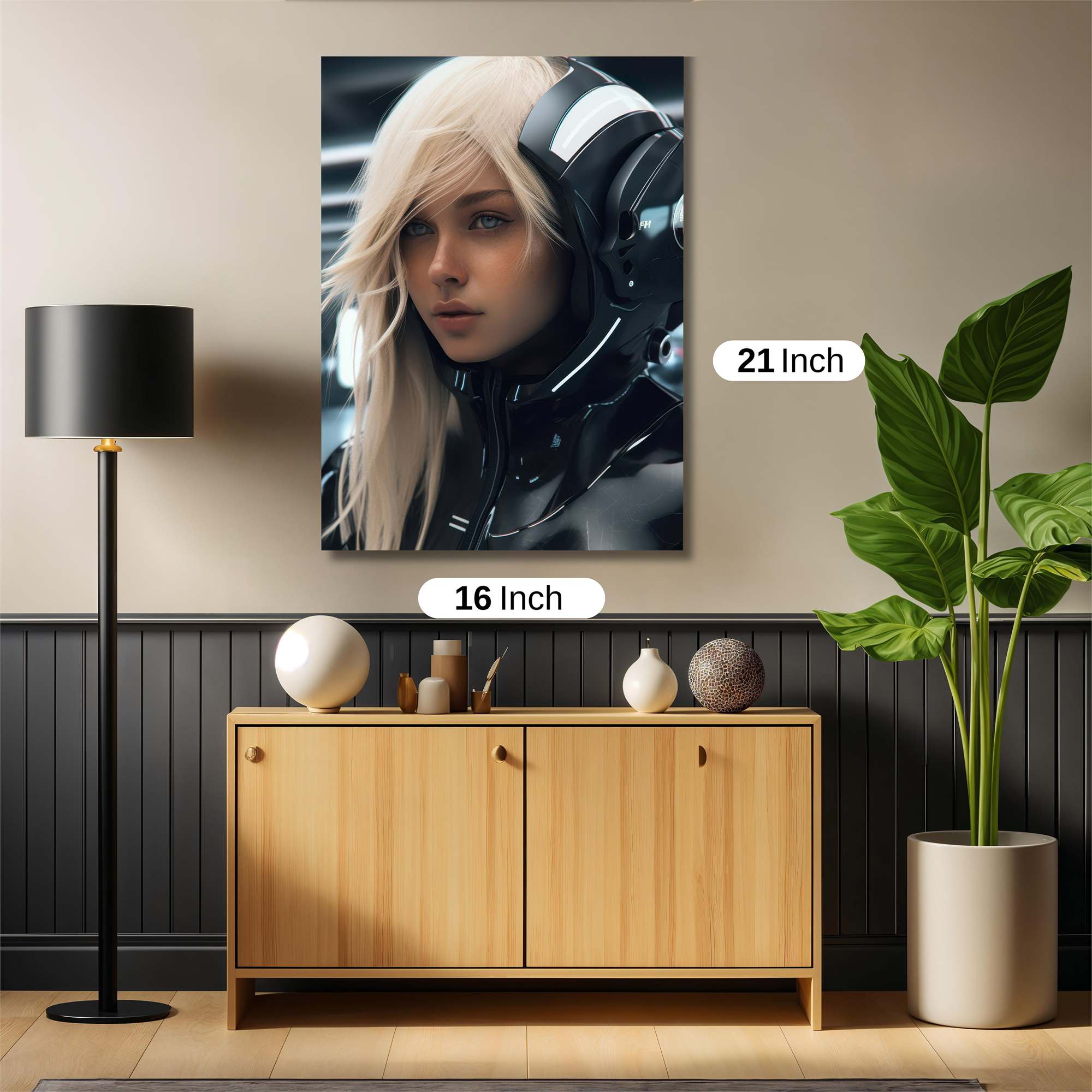 Blonde Enigma Safe Wall Magnetic / M