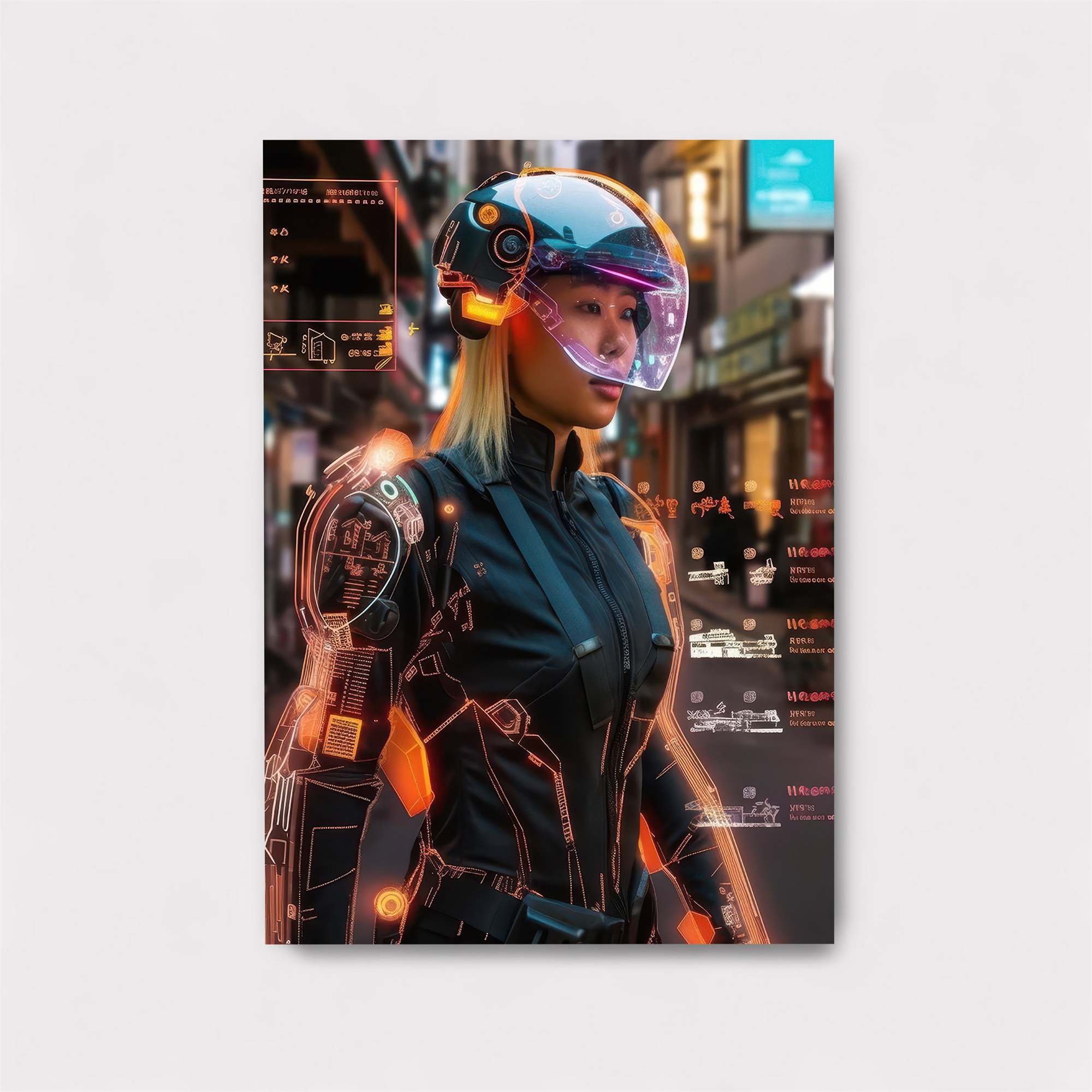 Cyber Enigma Safe Wall Magnetic / M