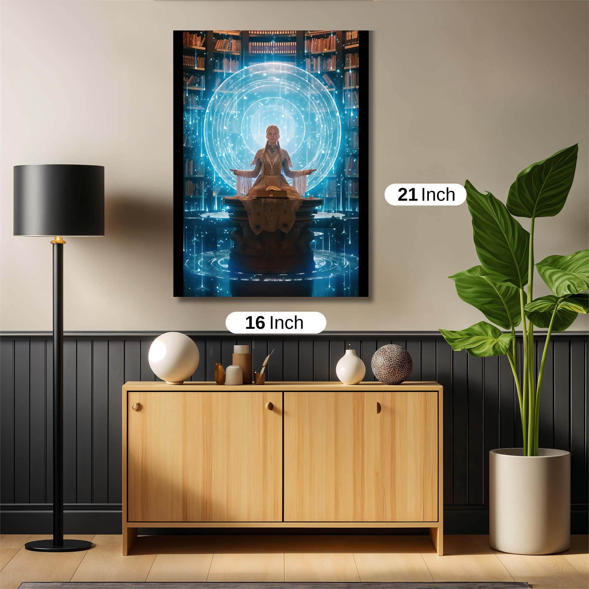 Sorceress Serenity Safe Wall Magnetic / M