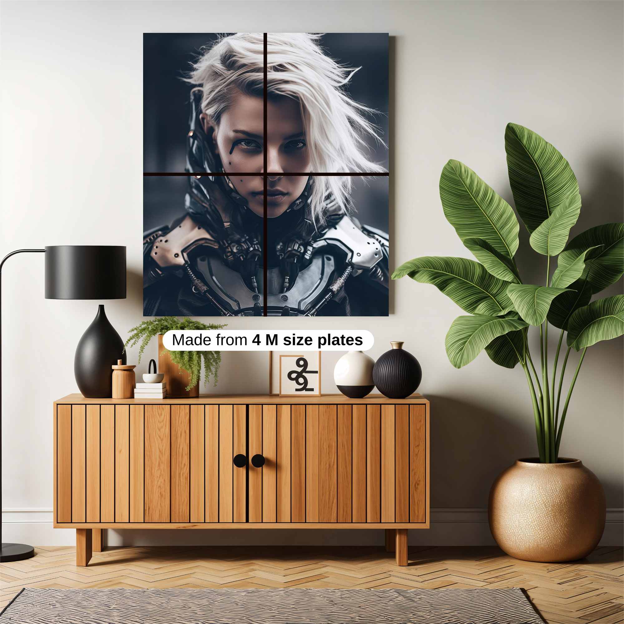 Cyberpunk Reverie Safe Wall Magnetic / M