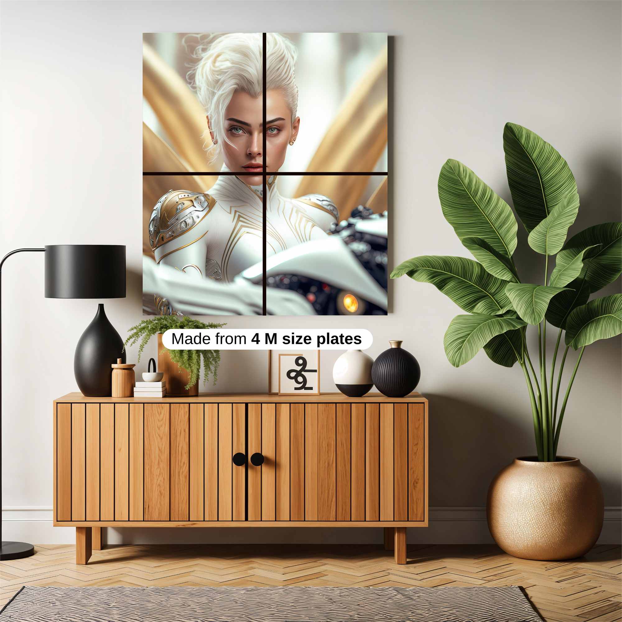 Golden Enchantment Safe Wall Magnetic / M