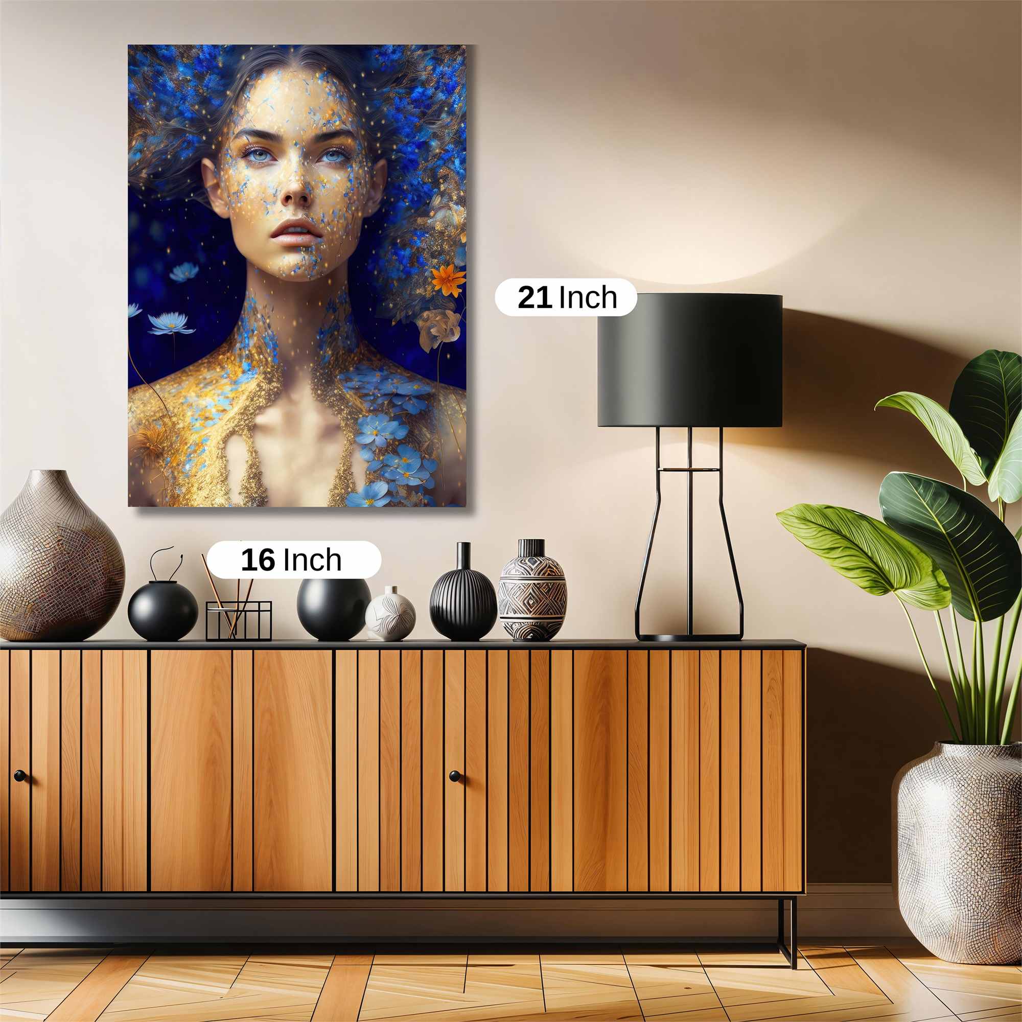 Floral Enchantment Safe Wall Magnetic / M