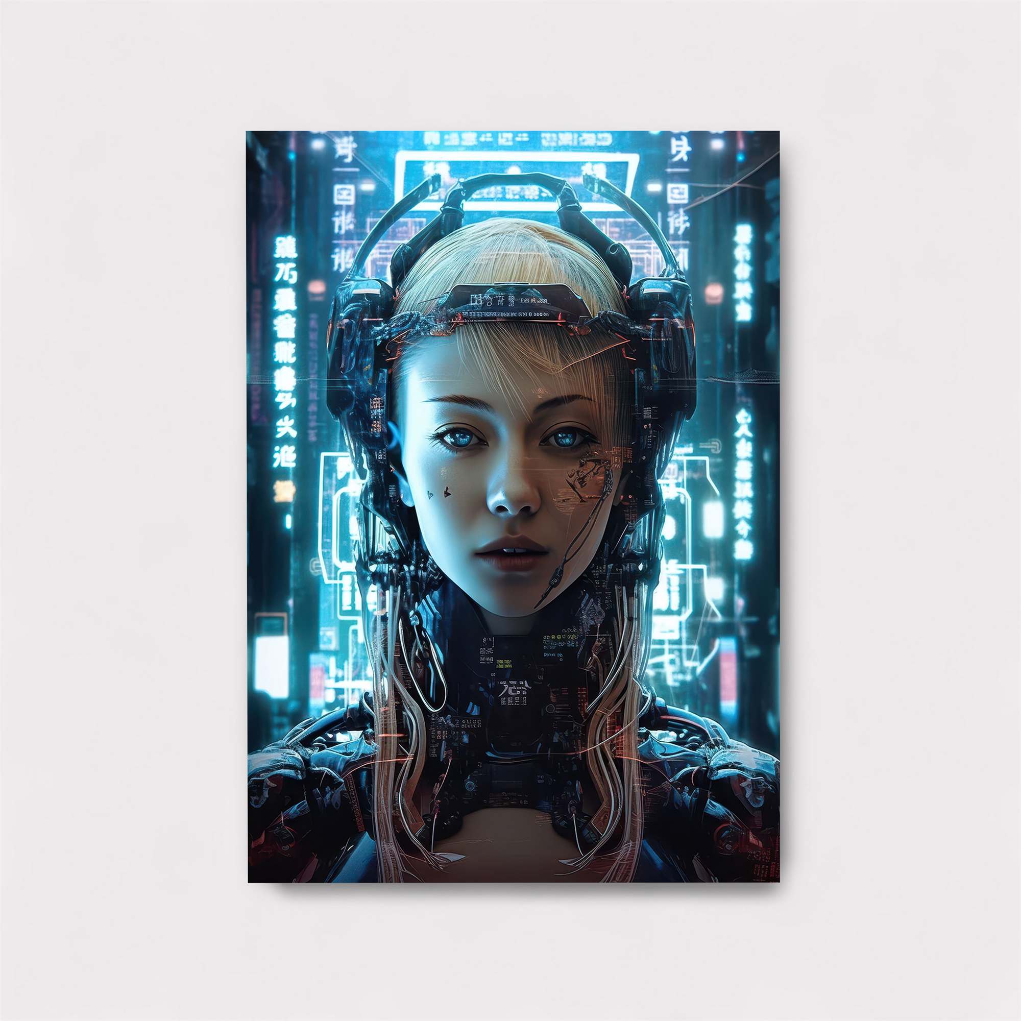 Cyber Serenity Safe Wall Magnetic / M