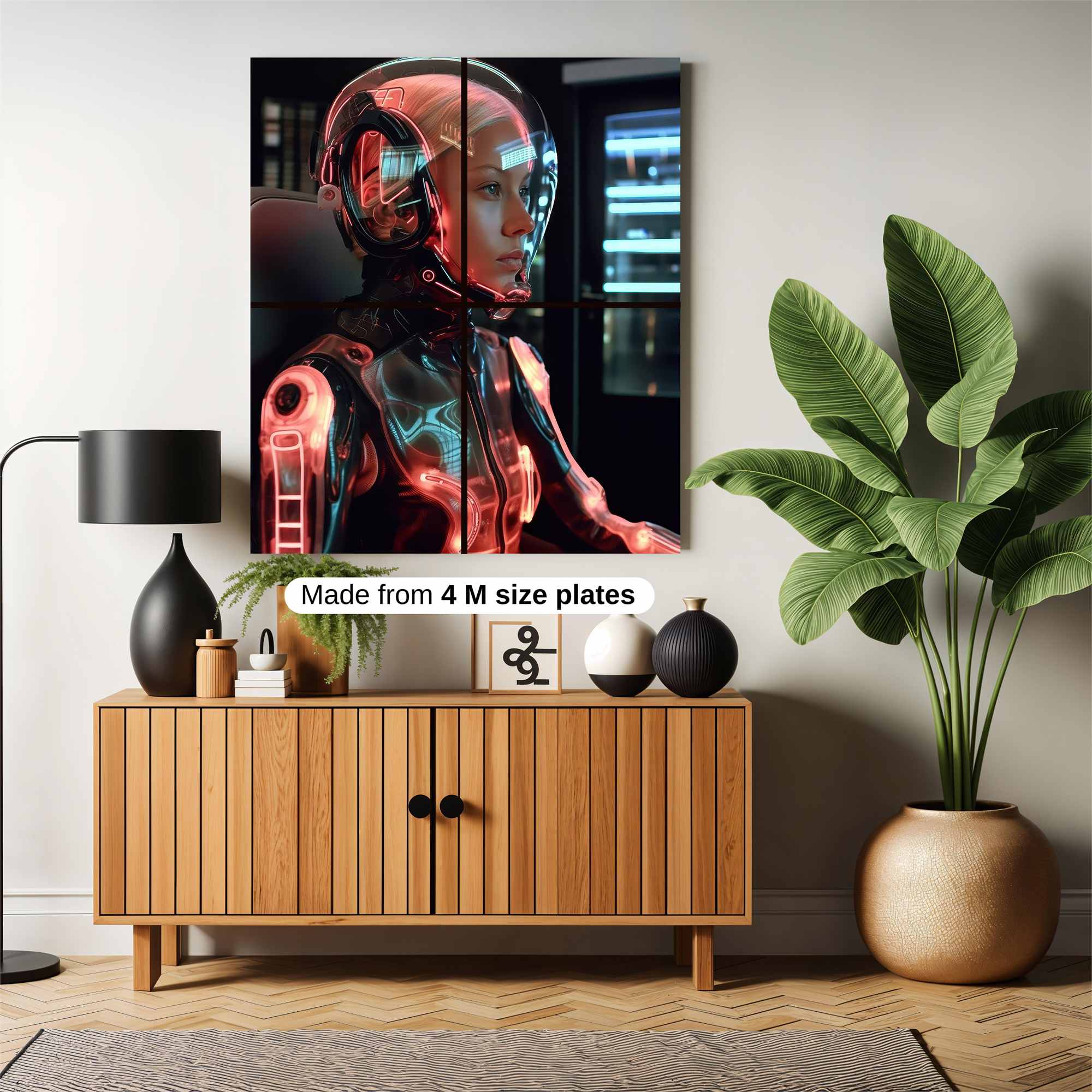 Ava Intrigue Safe Wall Magnetic / M