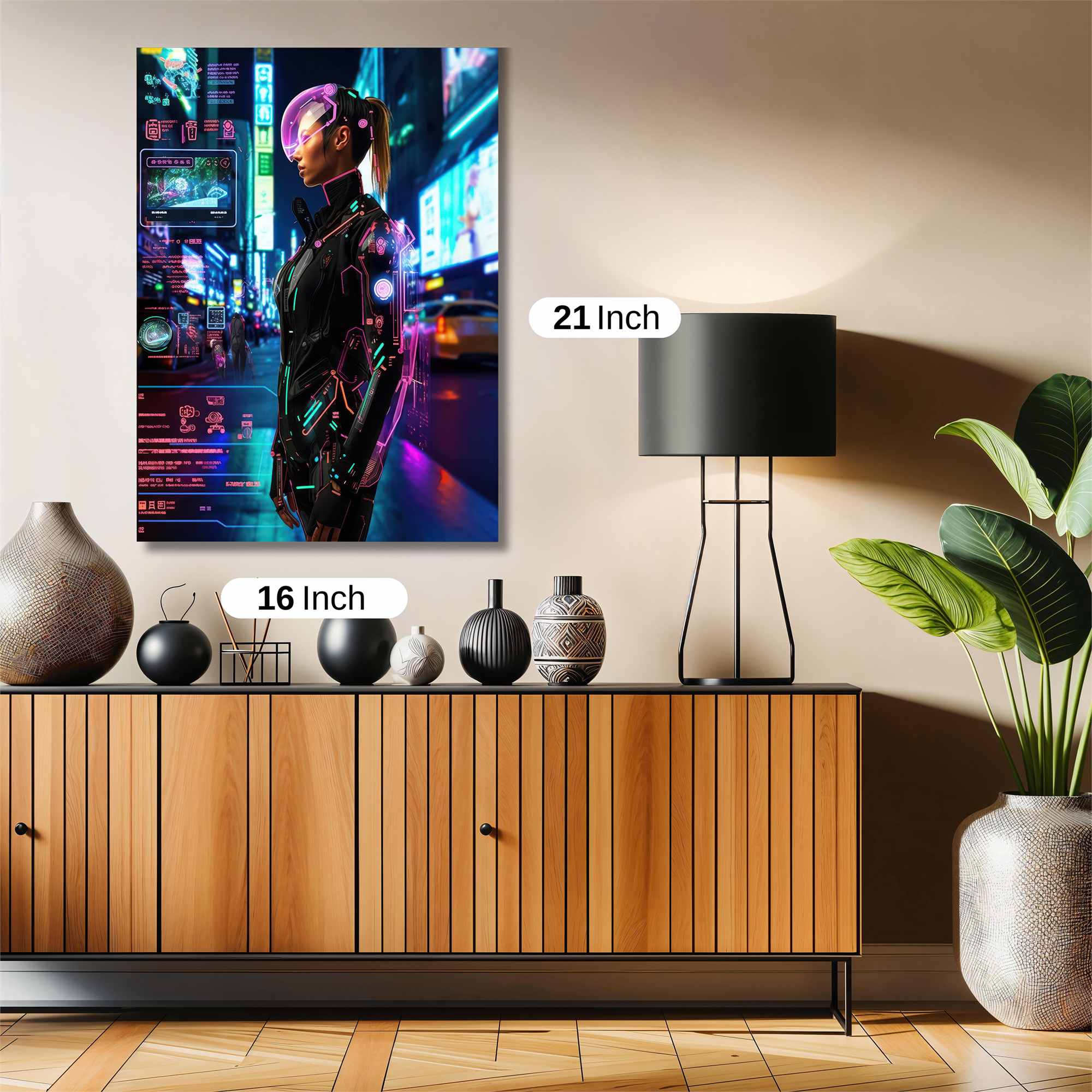 Cyber Enigma Safe Wall Magnetic / M