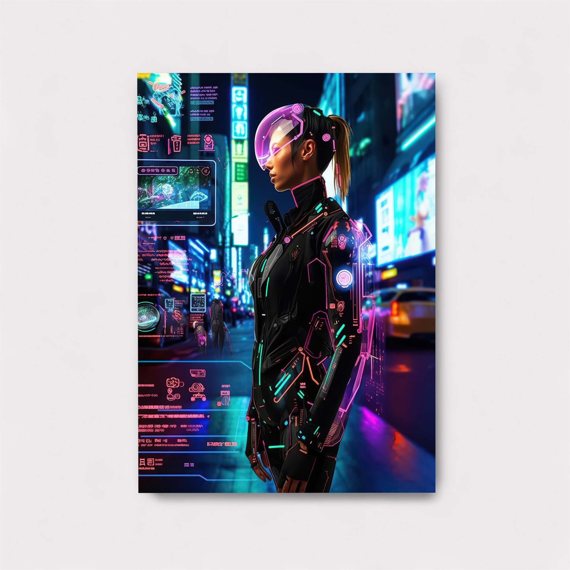 Cyber Enigma Safe Wall Magnetic / M