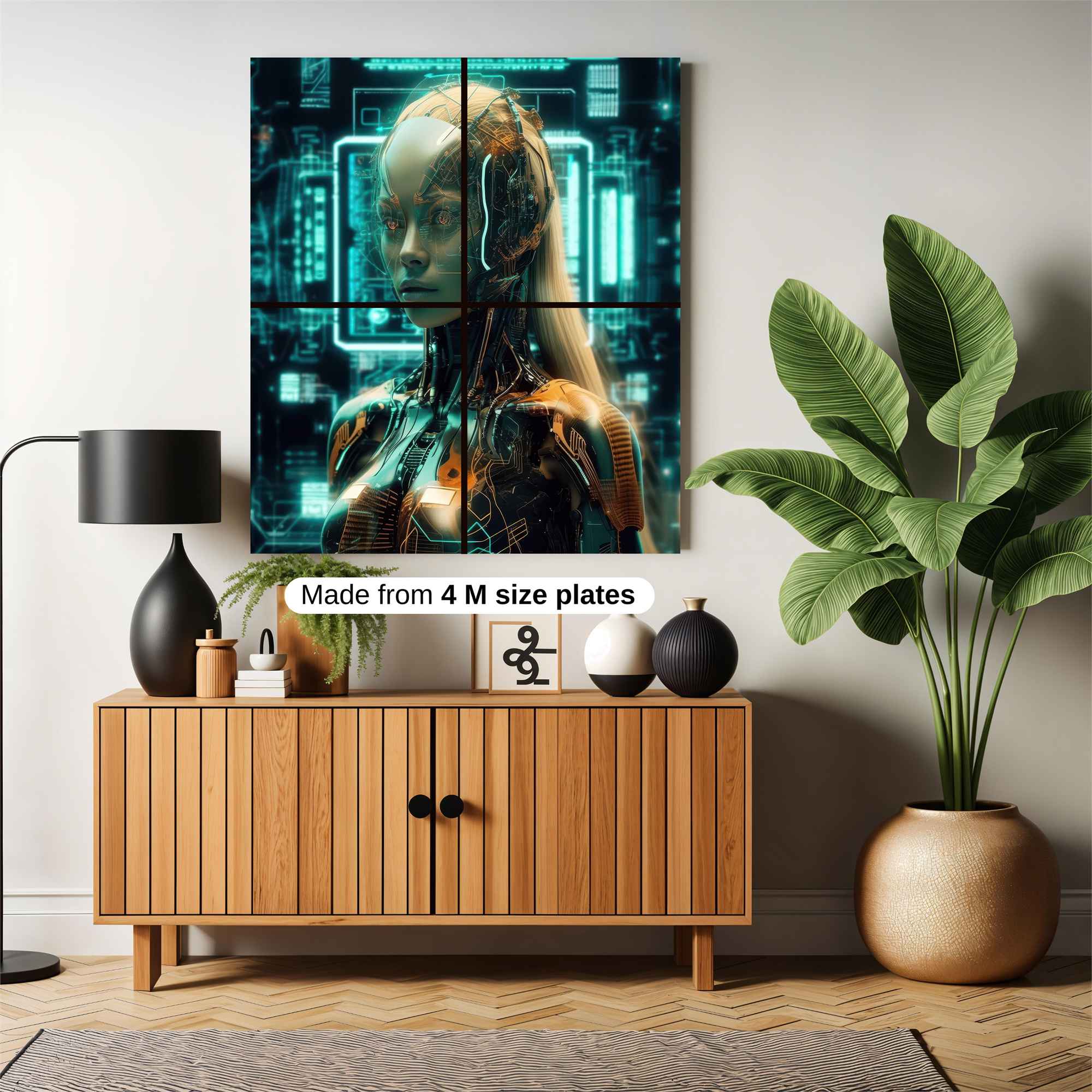 Cyber Enigma Safe Wall Magnetic / M