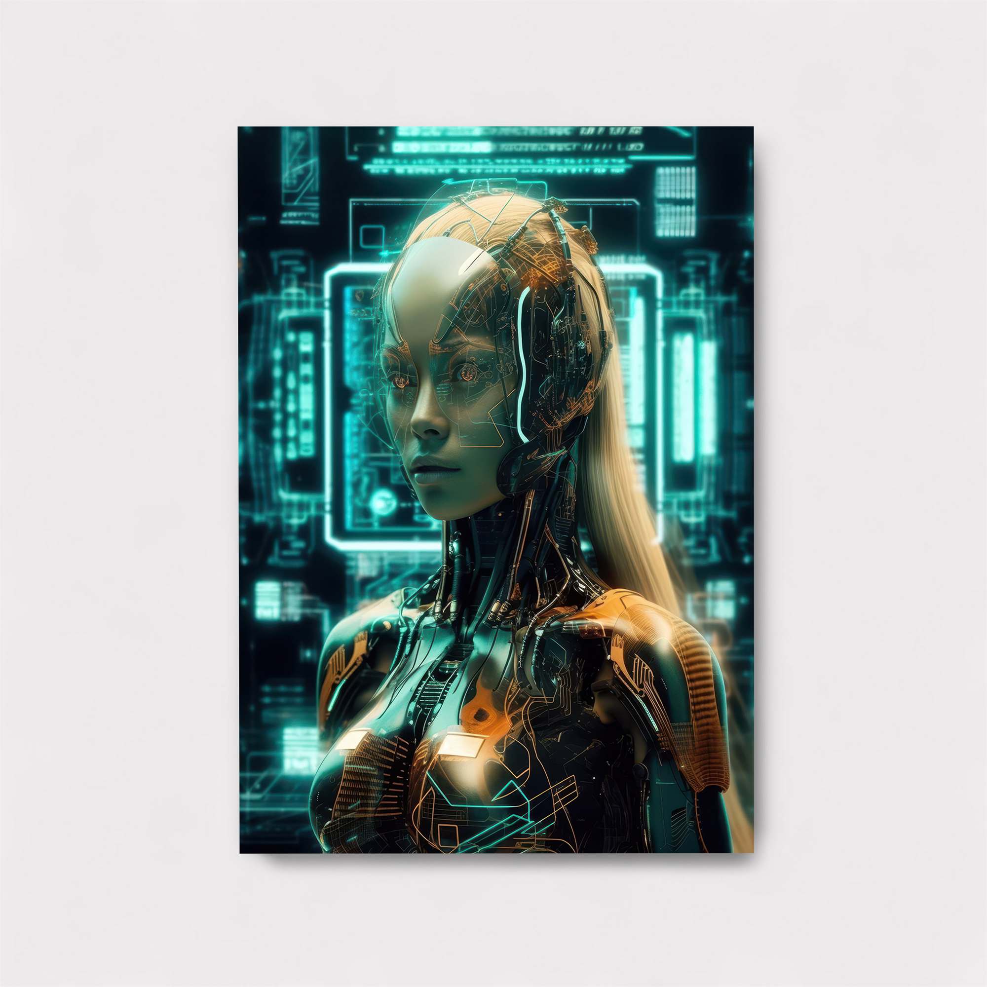 Cyber Enigma Safe Wall Magnetic / M