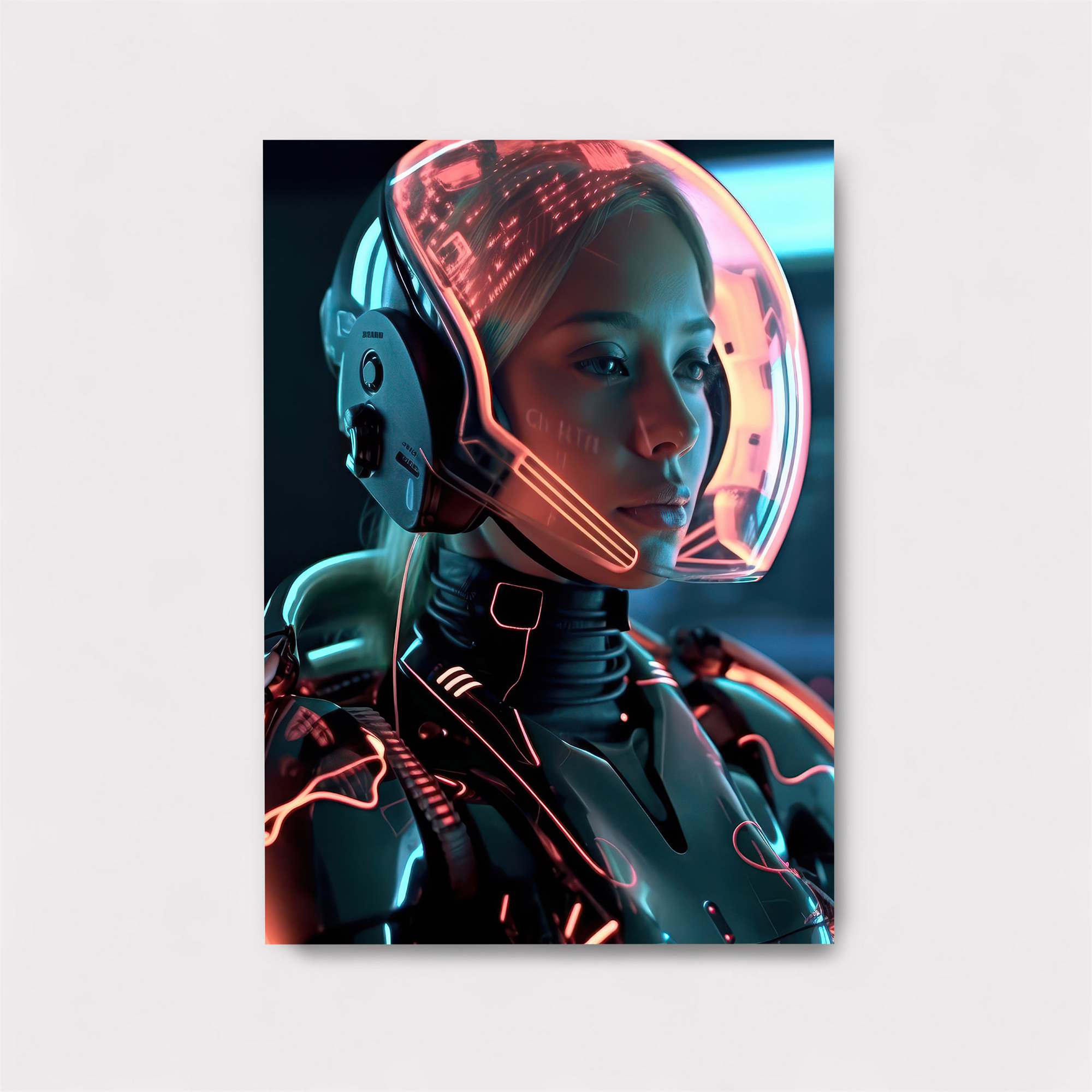 Cyber Serenity Safe Wall Magnetic / M