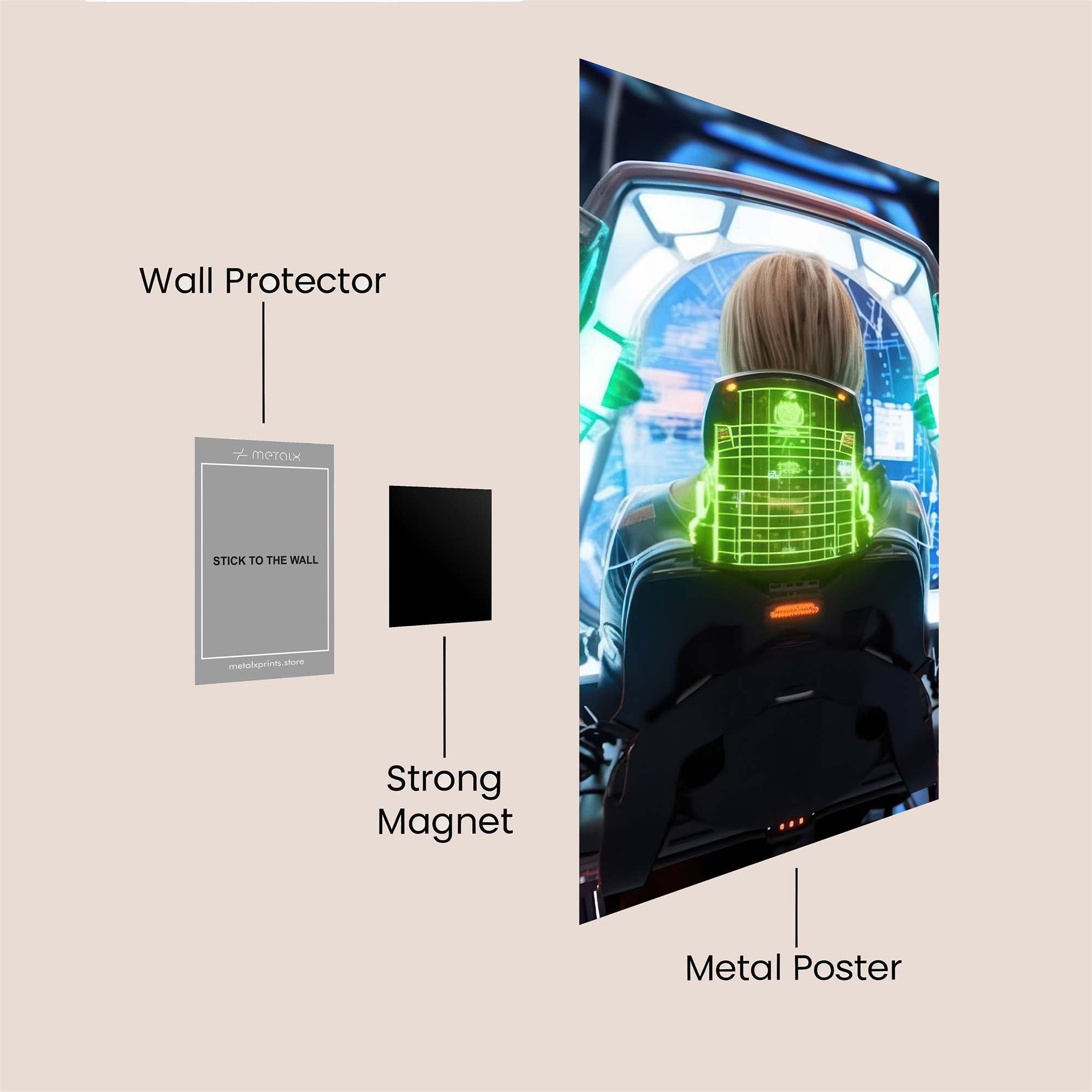 Pilot Serene Safe Wall Magnetic / M