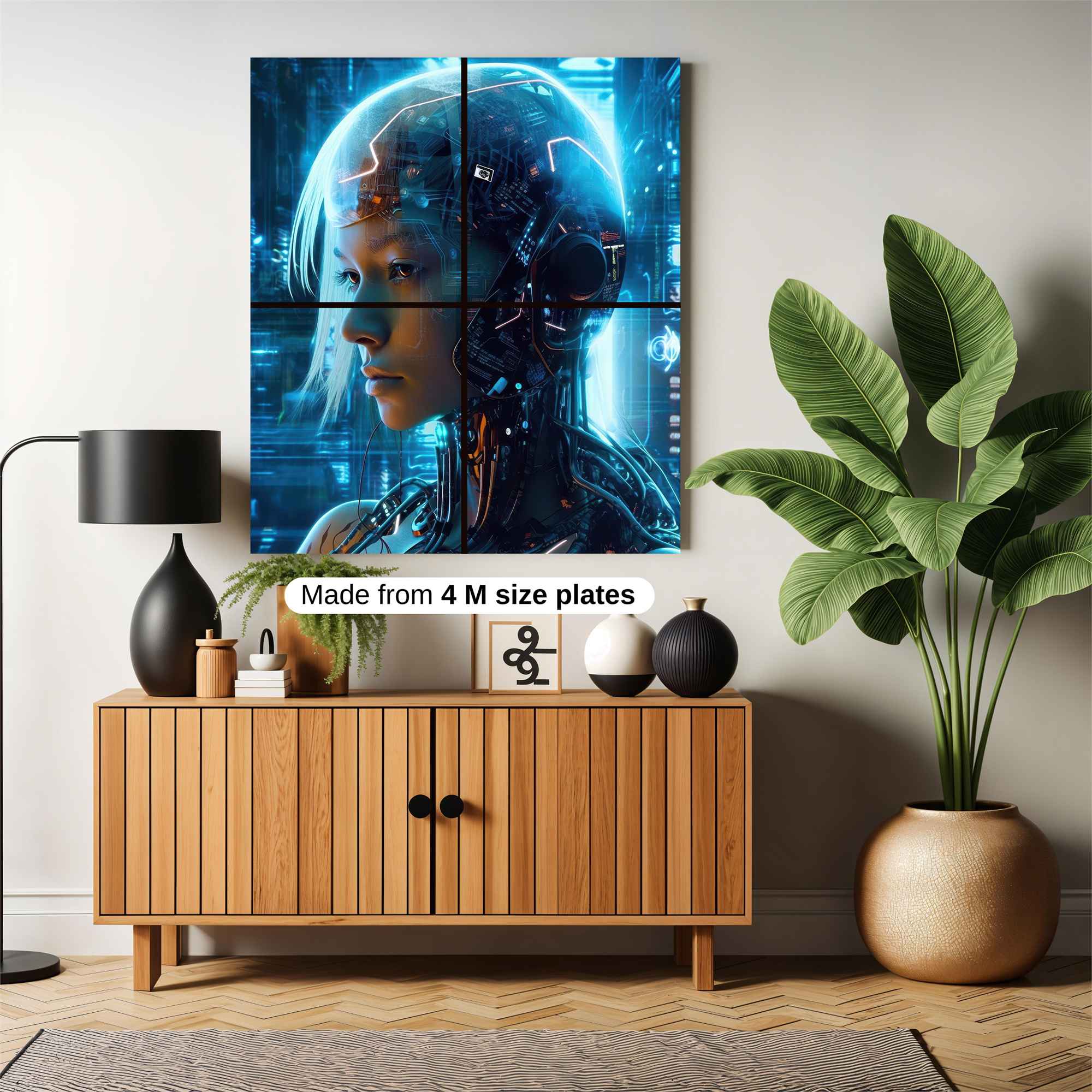 Cyber Enigma Safe Wall Magnetic / M