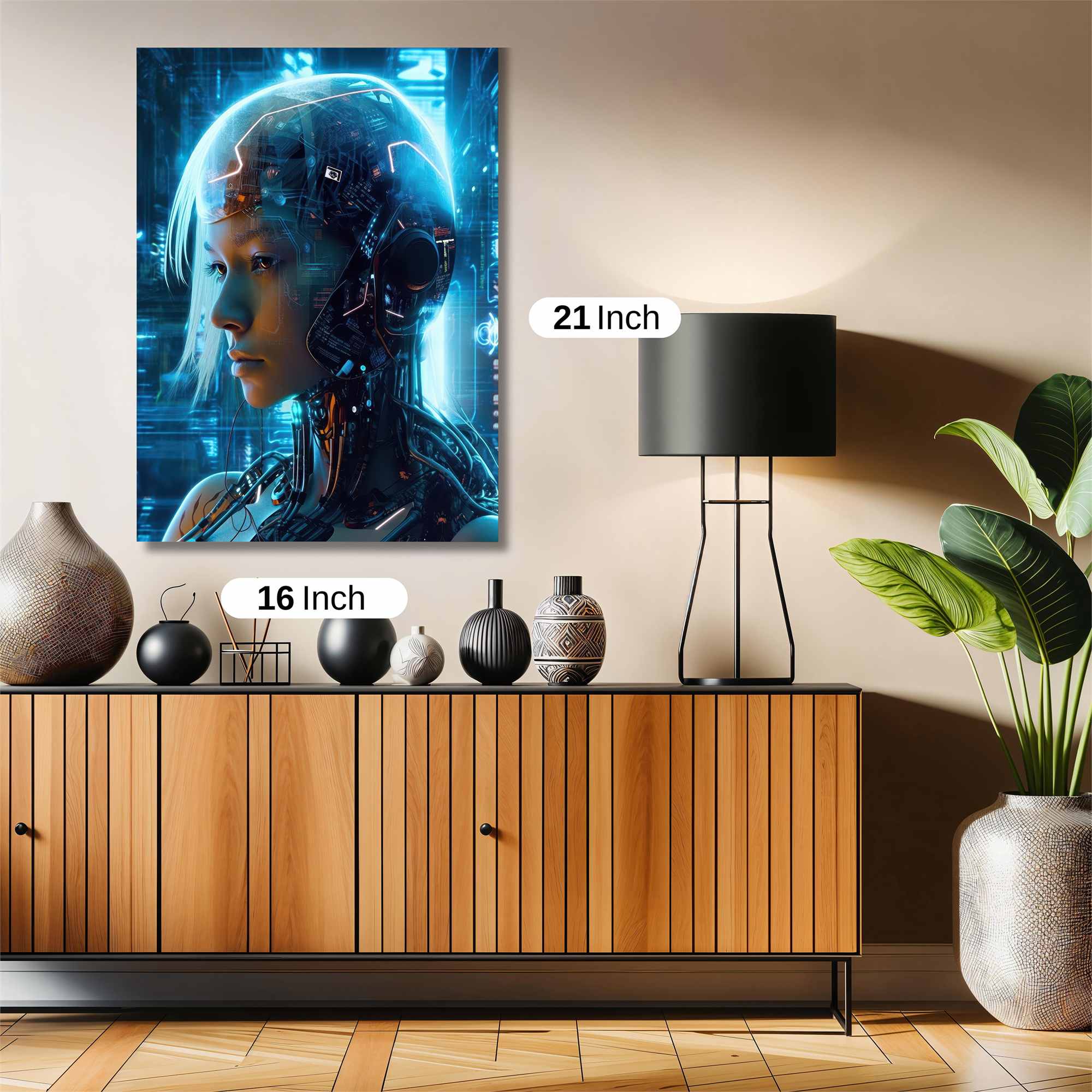 Cyber Enigma Safe Wall Magnetic / M