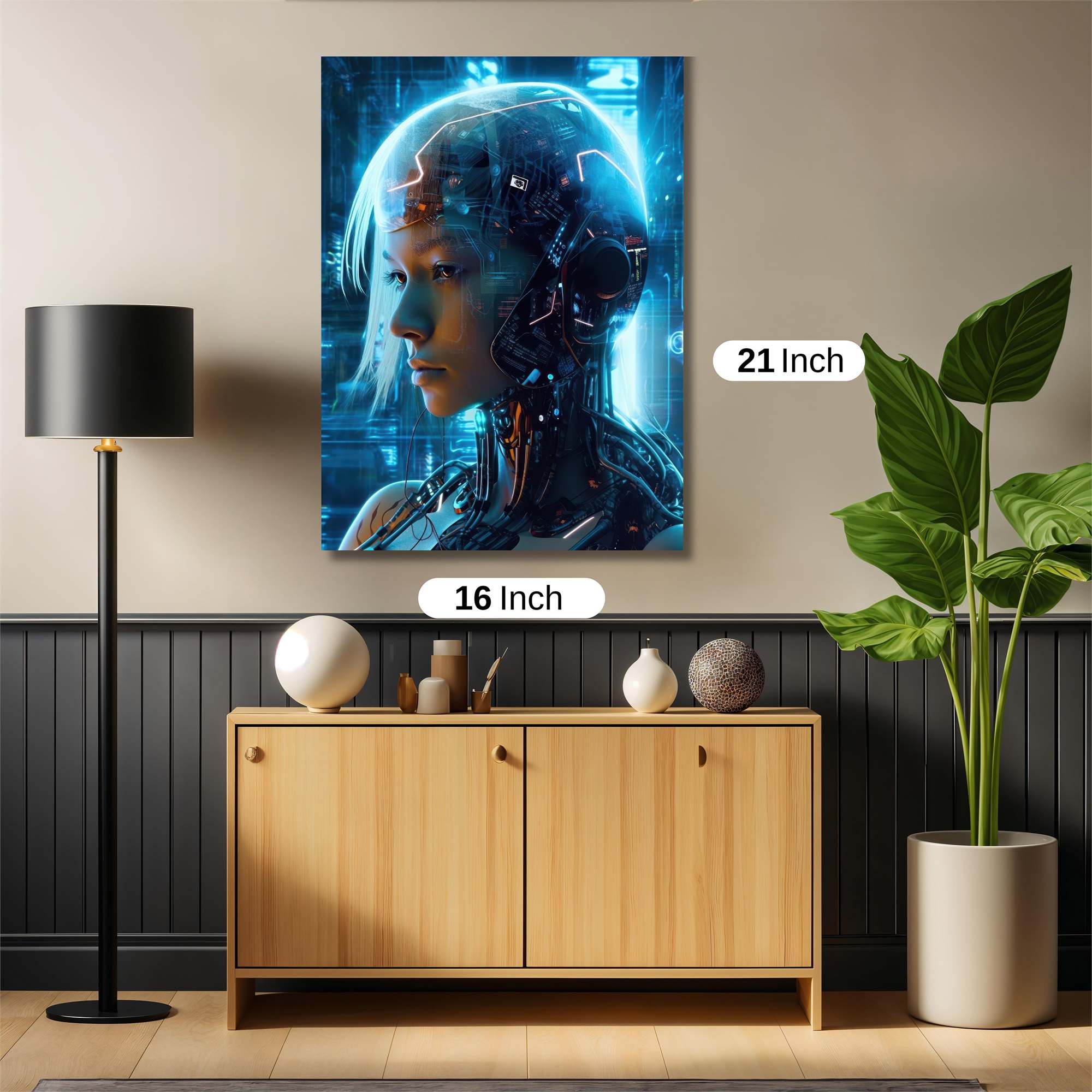 Cyber Enigma Safe Wall Magnetic / M