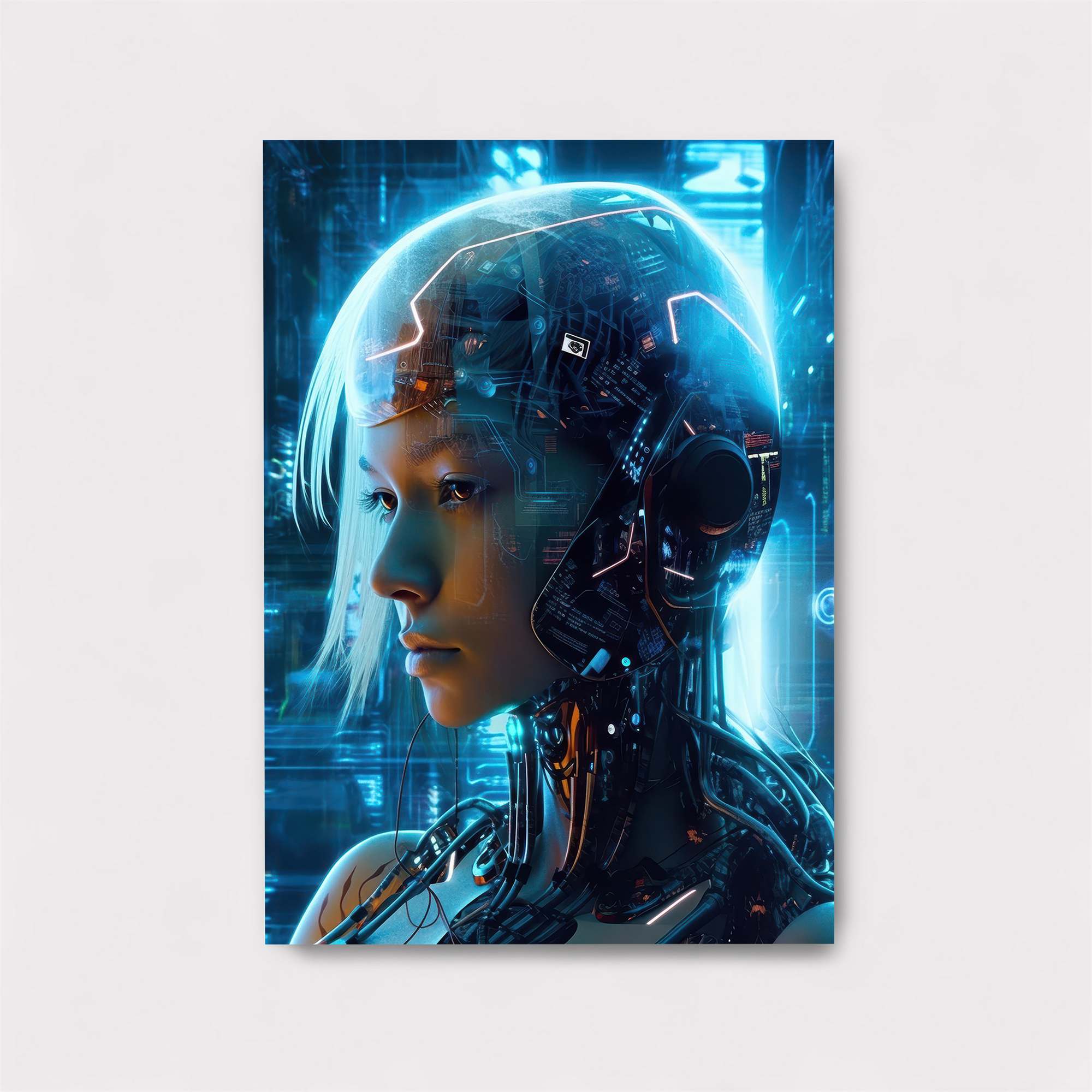 Cyber Enigma Safe Wall Magnetic / M