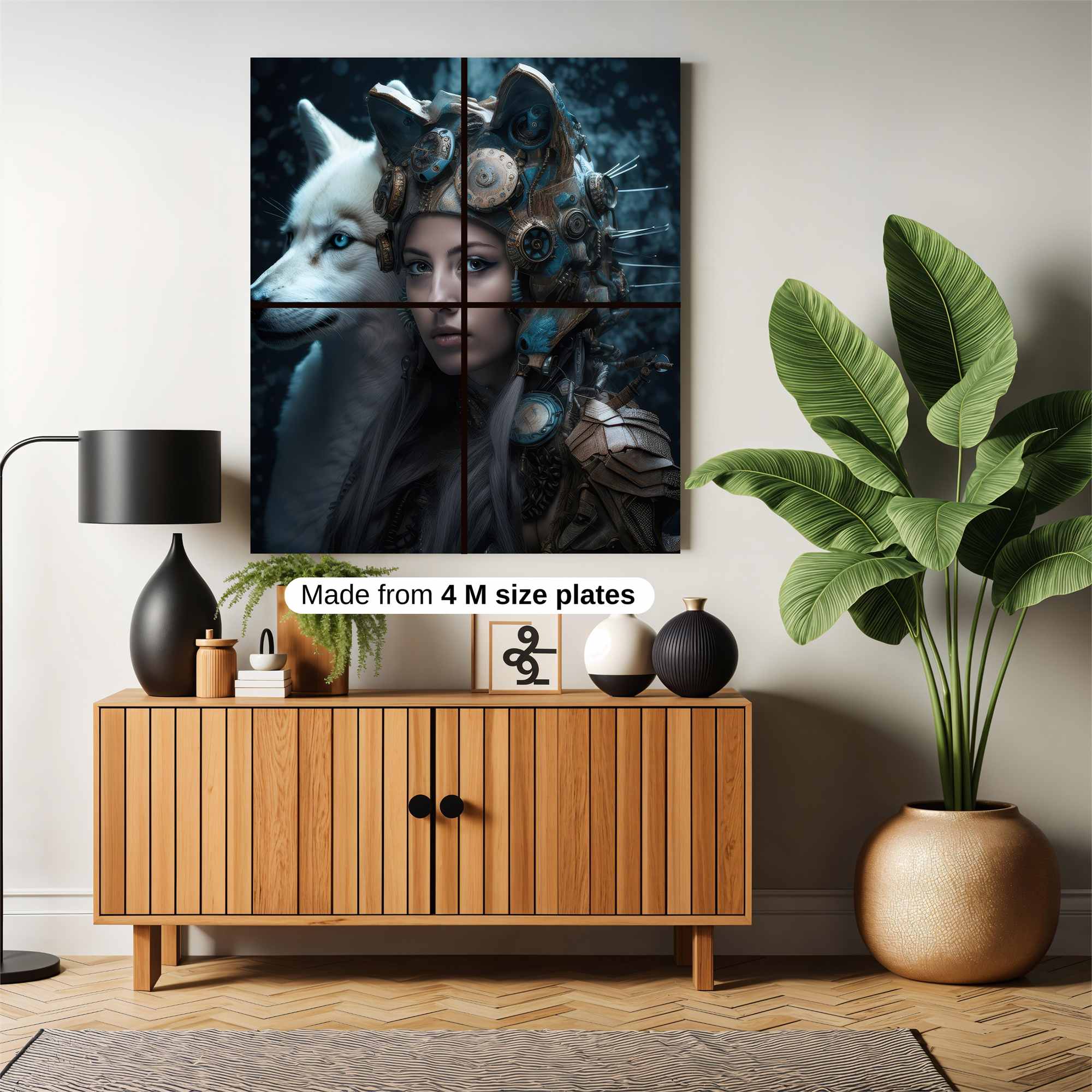 Wolf Enigma Safe Wall Magnetic / M
