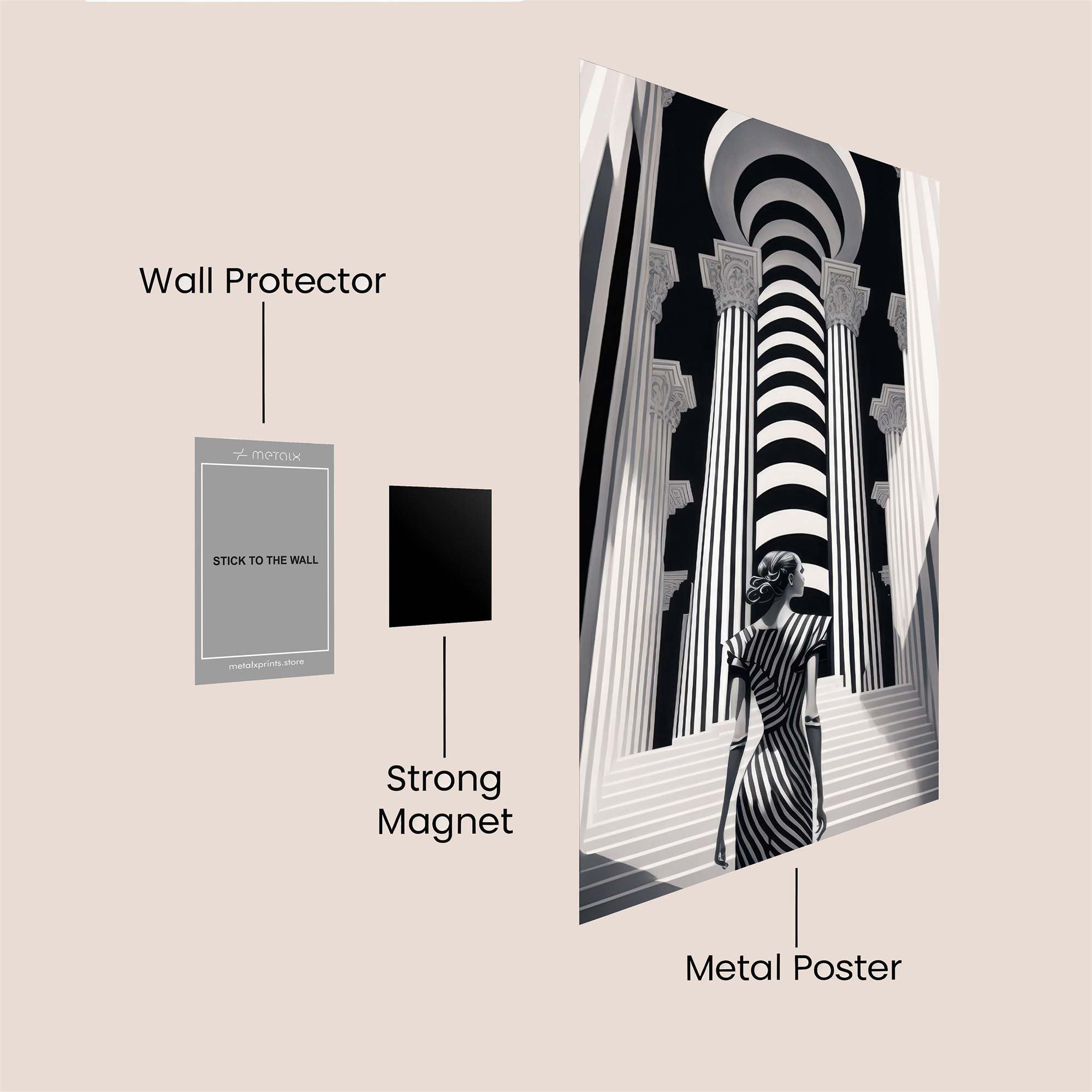 Hypnotic Ascent Safe Wall Magnetic / M