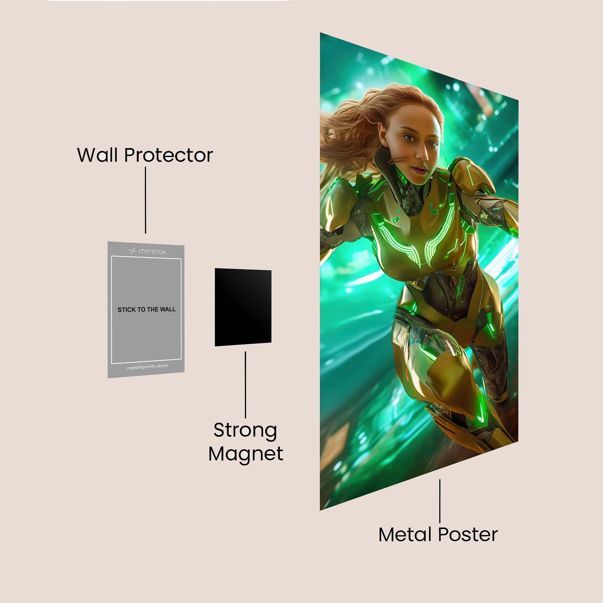 Guardian Radiance Safe Wall Magnetic / M