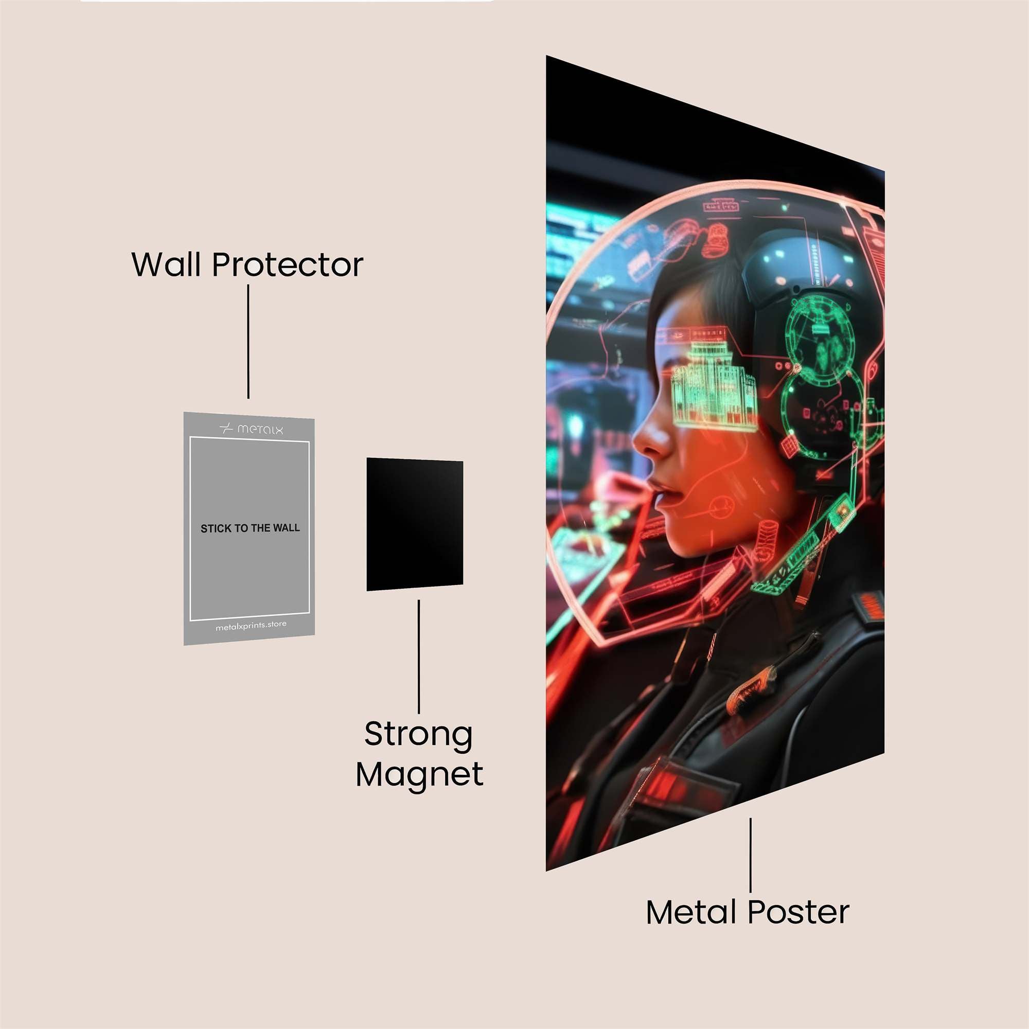 Pilot Serene Safe Wall Magnetic / M