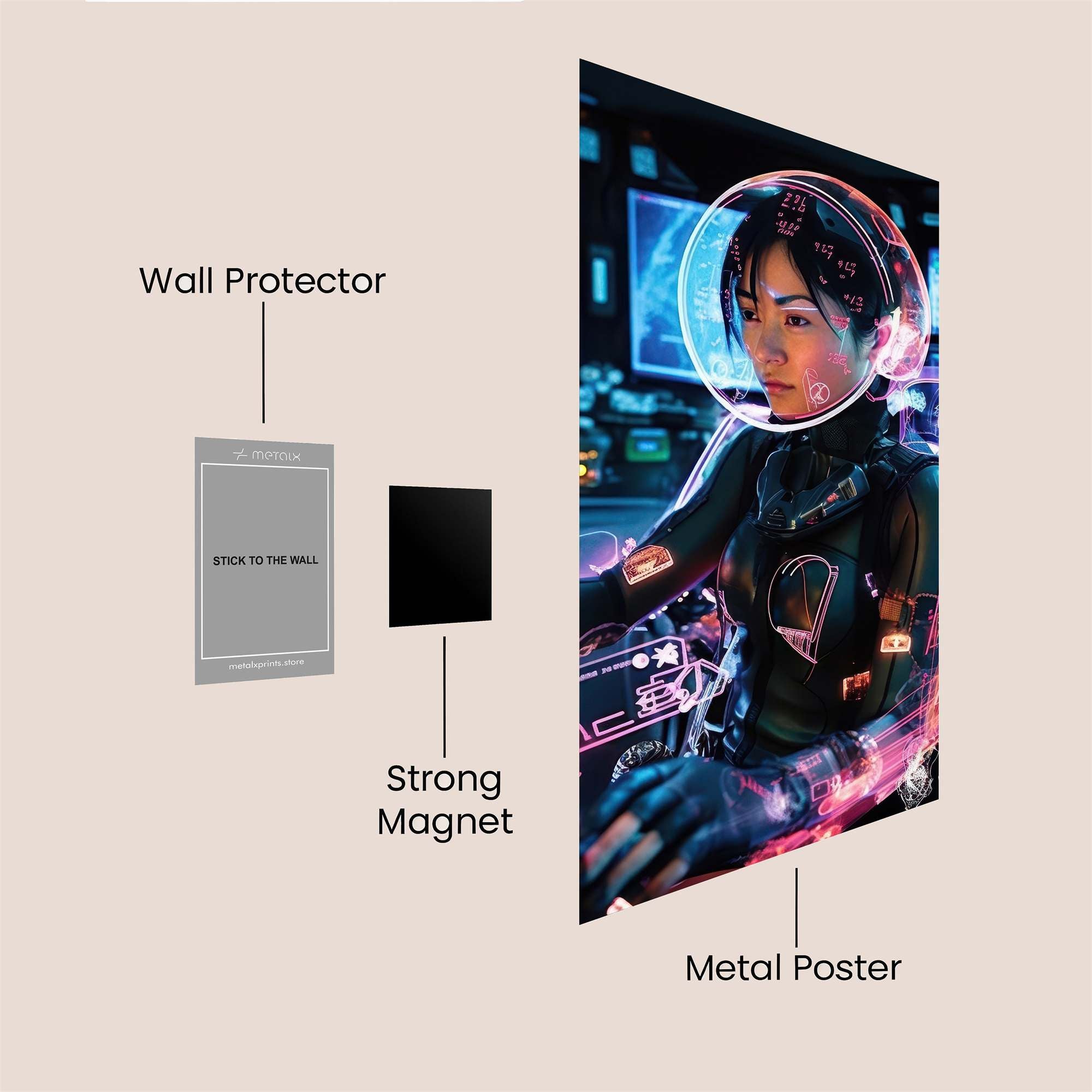 Pilot Serene Safe Wall Magnetic / M