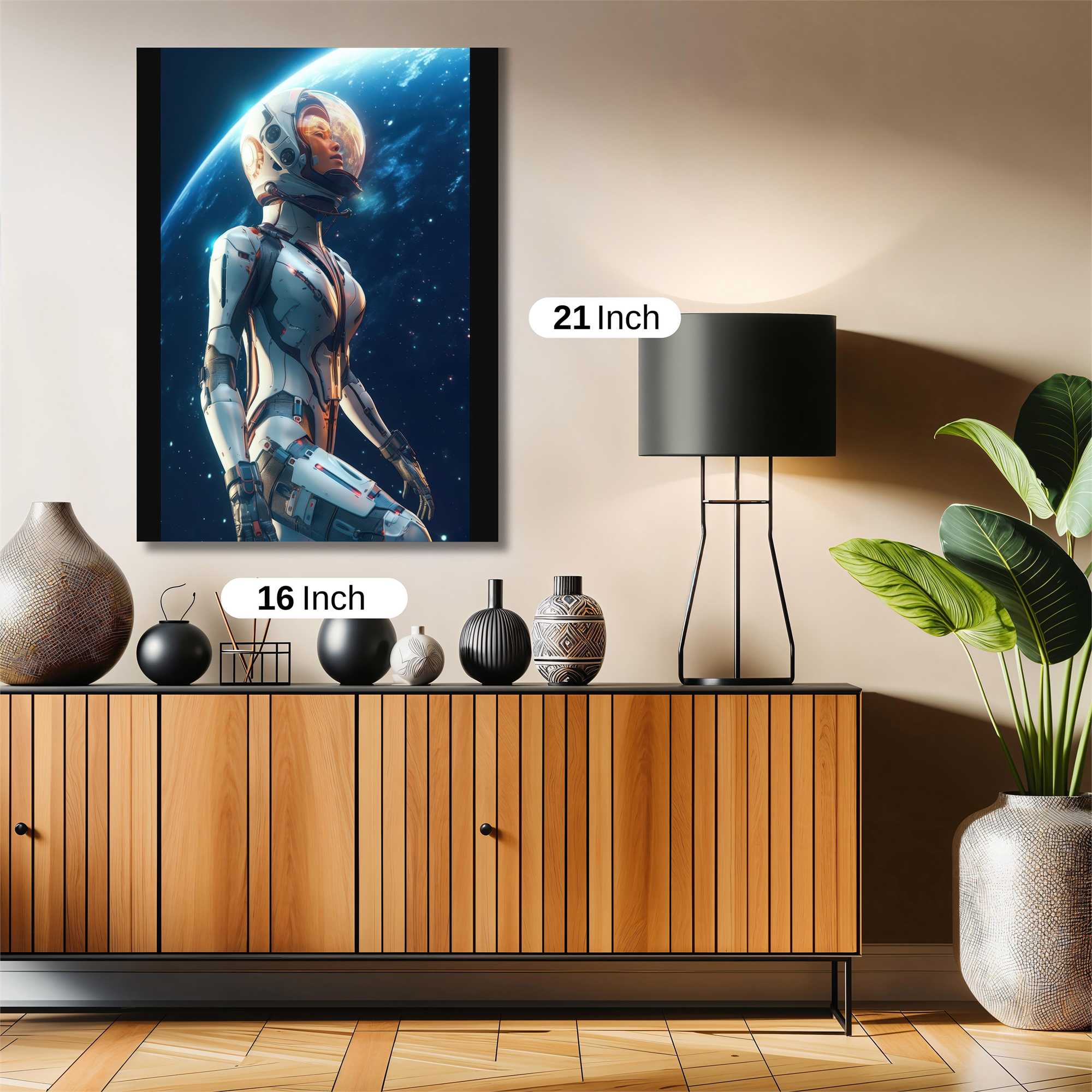 Astronaut Serene Safe Wall Magnetic / M