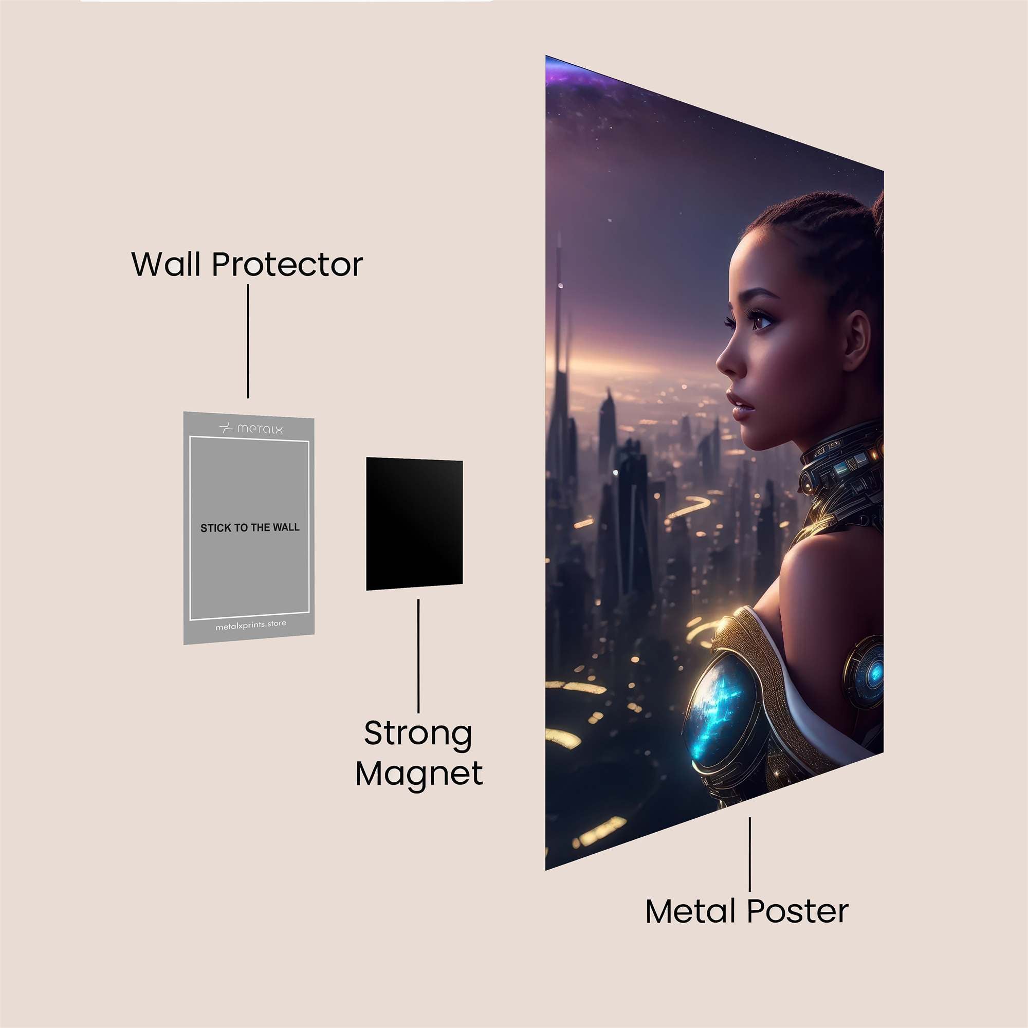 Celestial Majesty Safe Wall Magnetic / M