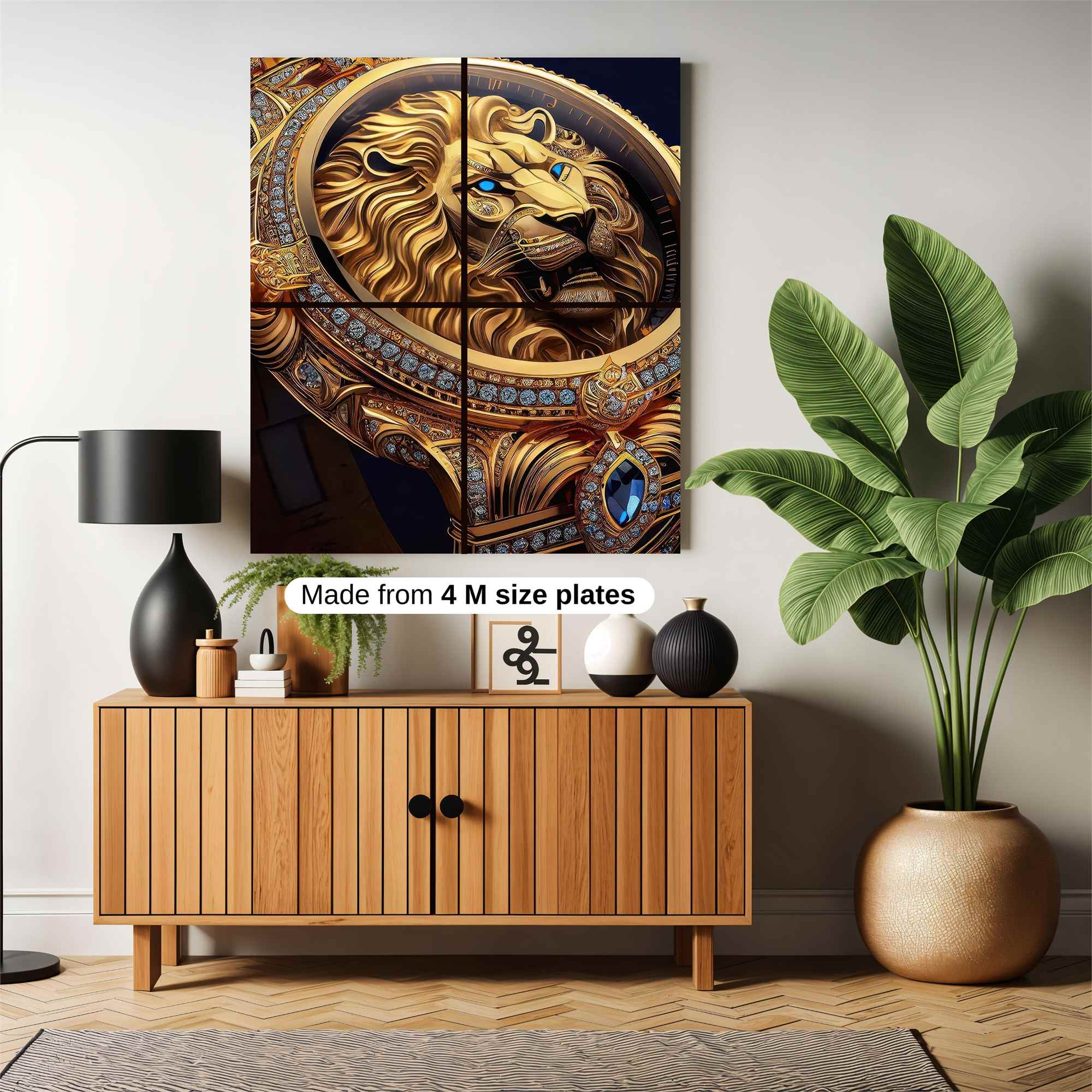 Lion Majesty Safe Wall Magnetic / M