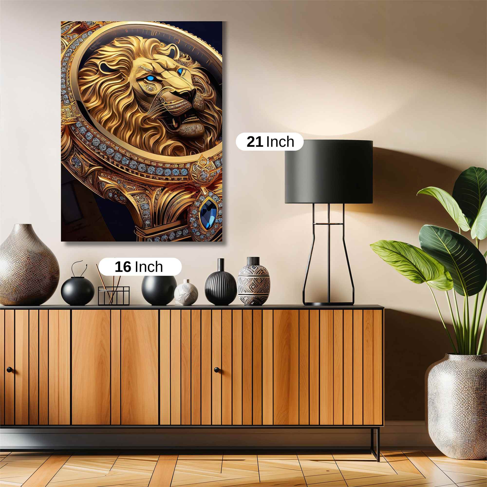Lion Majesty Safe Wall Magnetic / M