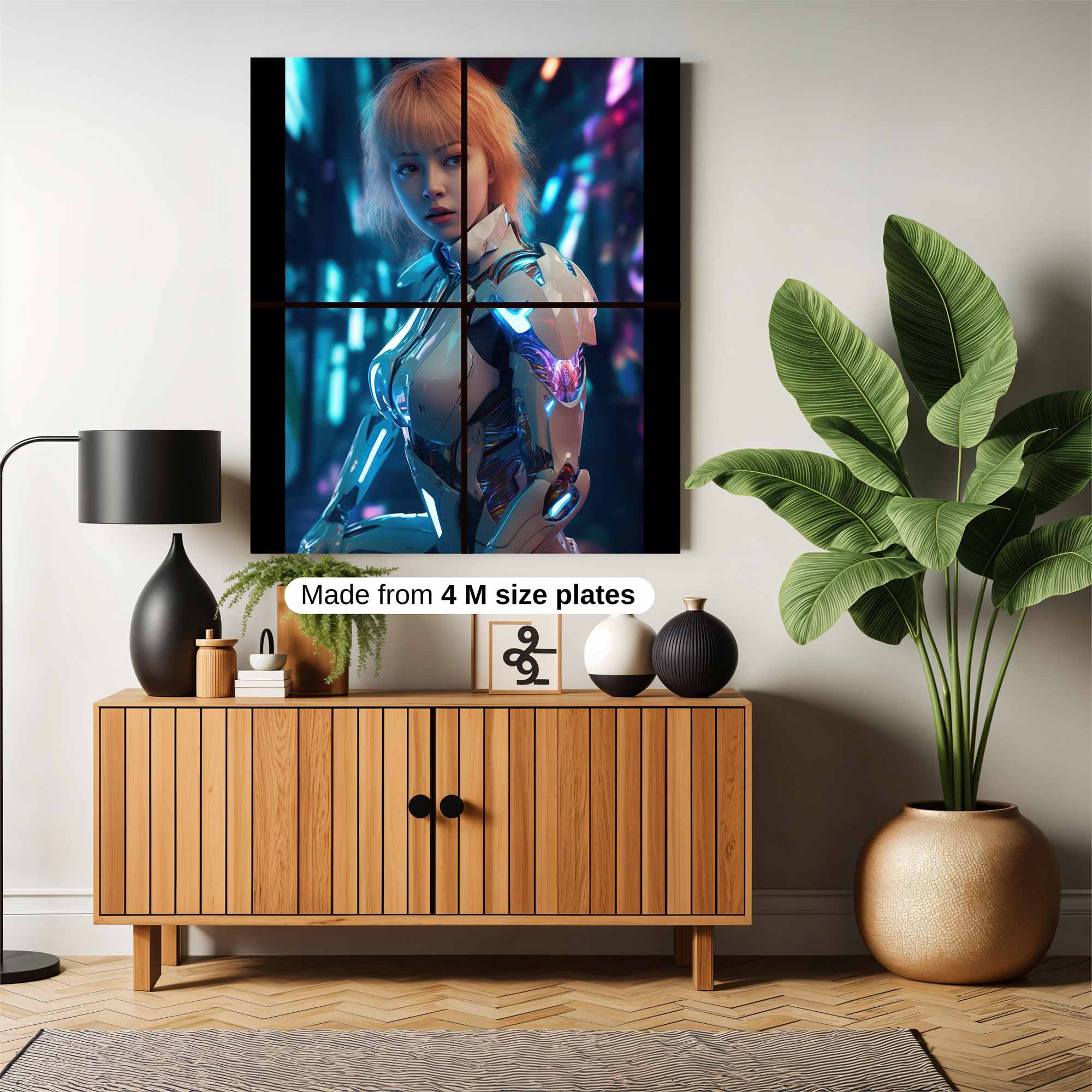 Cyber Enigma Safe Wall Magnetic / M