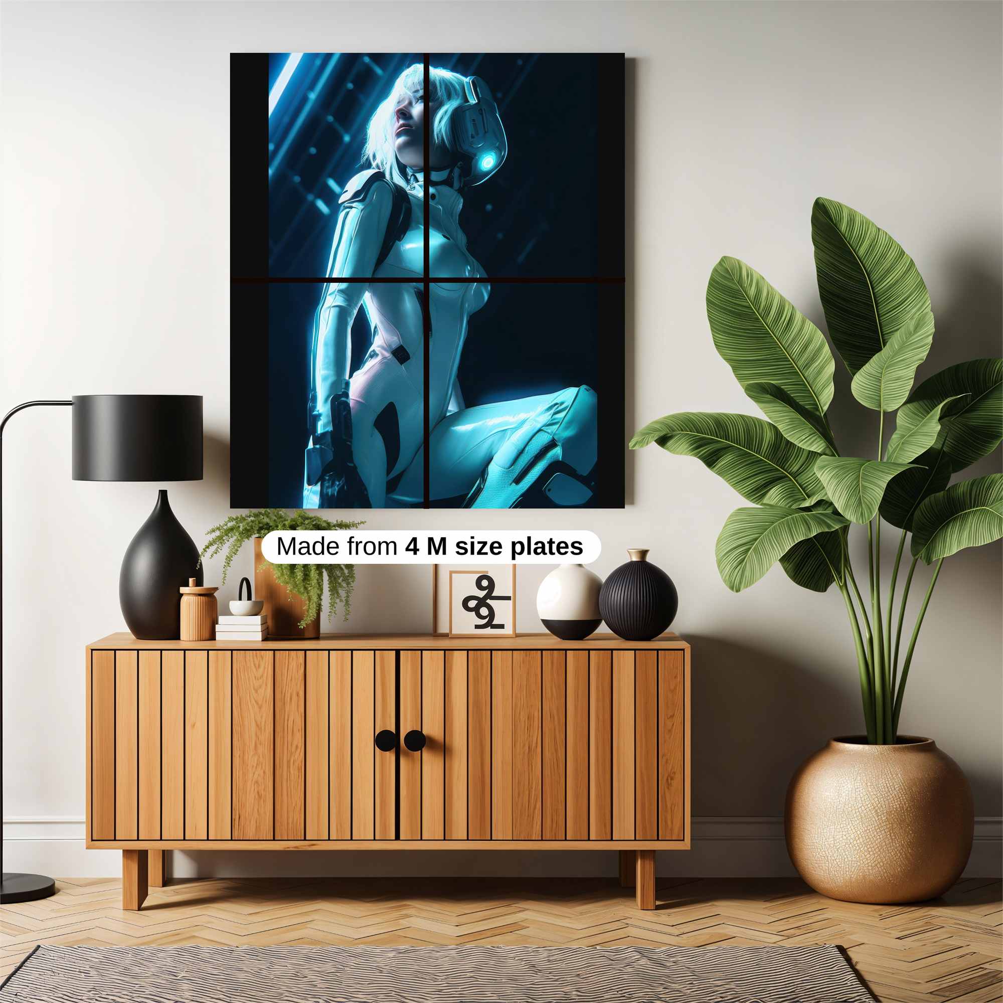 Cyber Enigma Safe Wall Magnetic / M