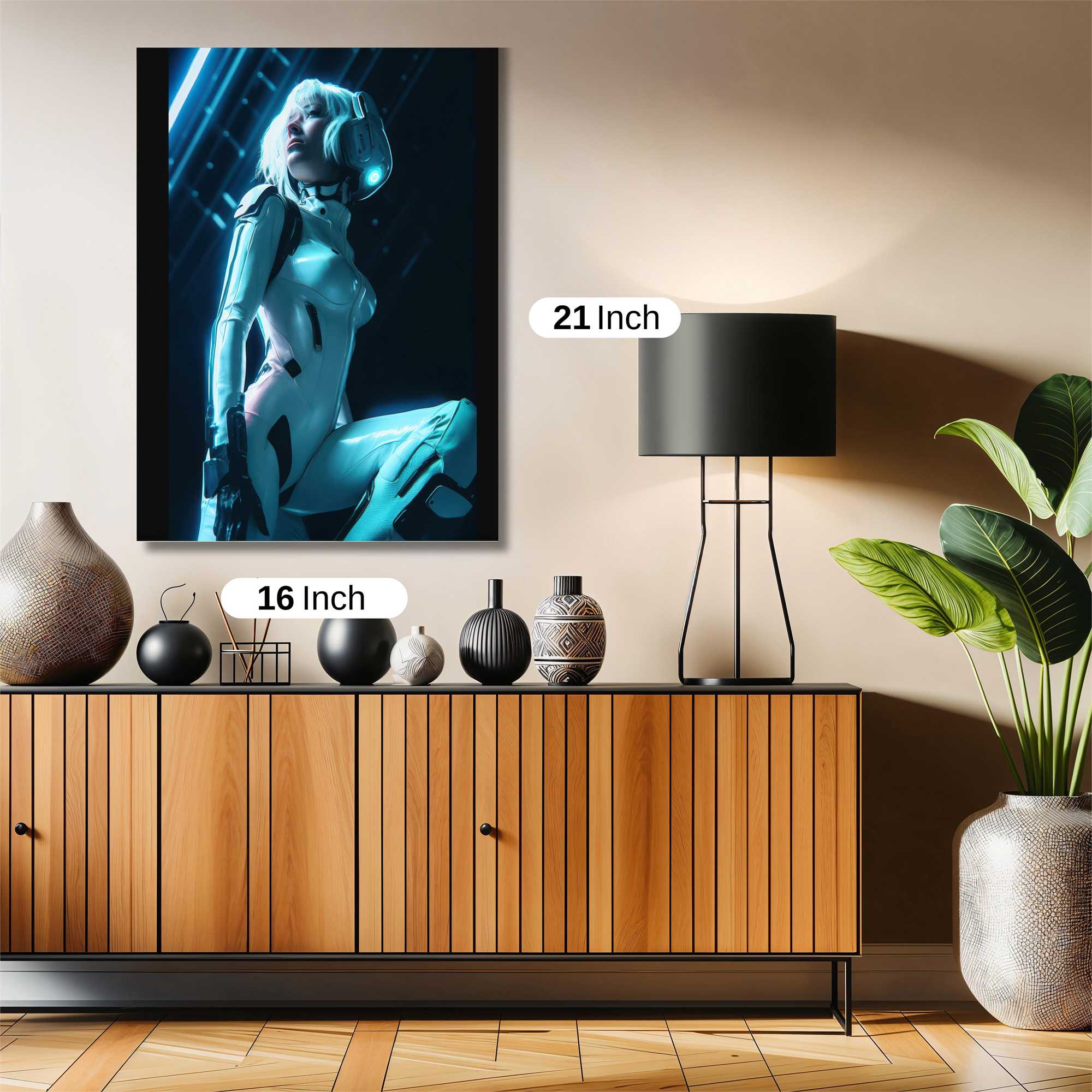 Cyber Enigma Safe Wall Magnetic / M