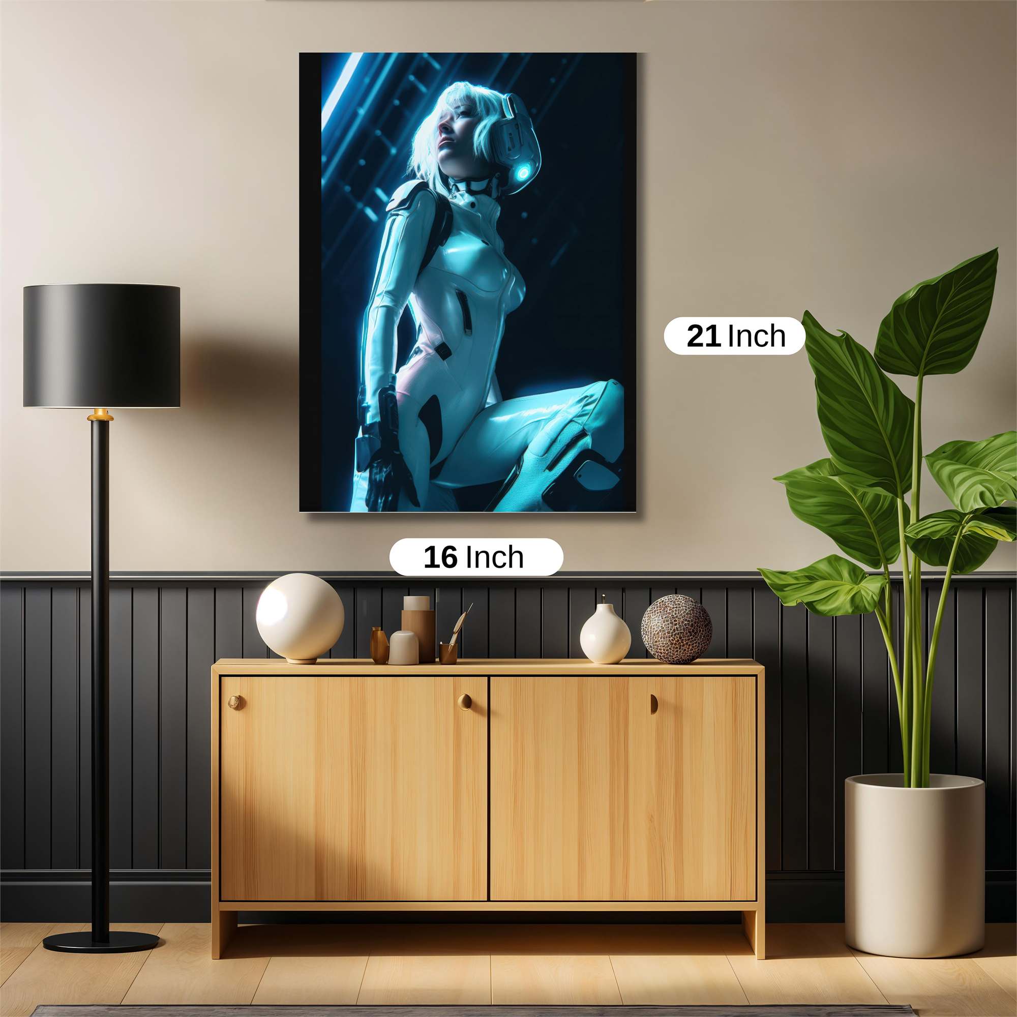 Cyber Enigma Safe Wall Magnetic / M