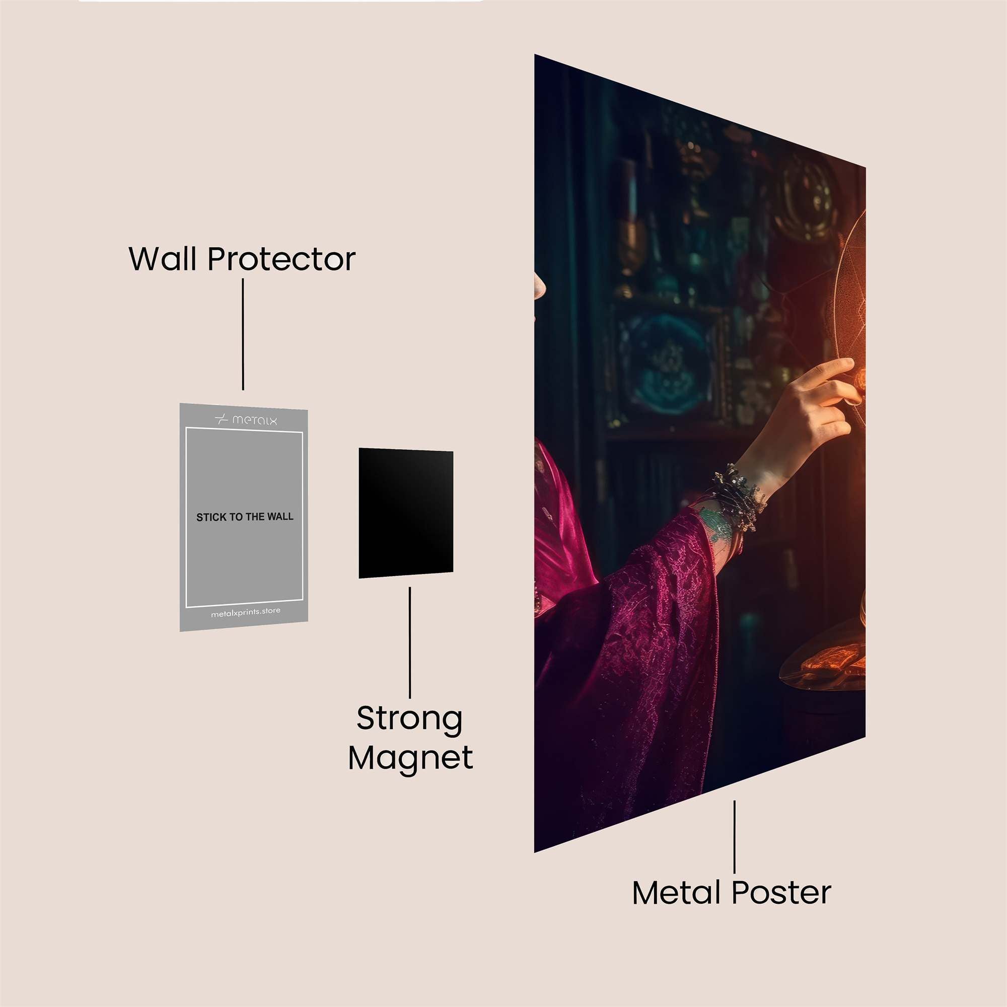 Fox Serenity Safe Wall Magnetic / M