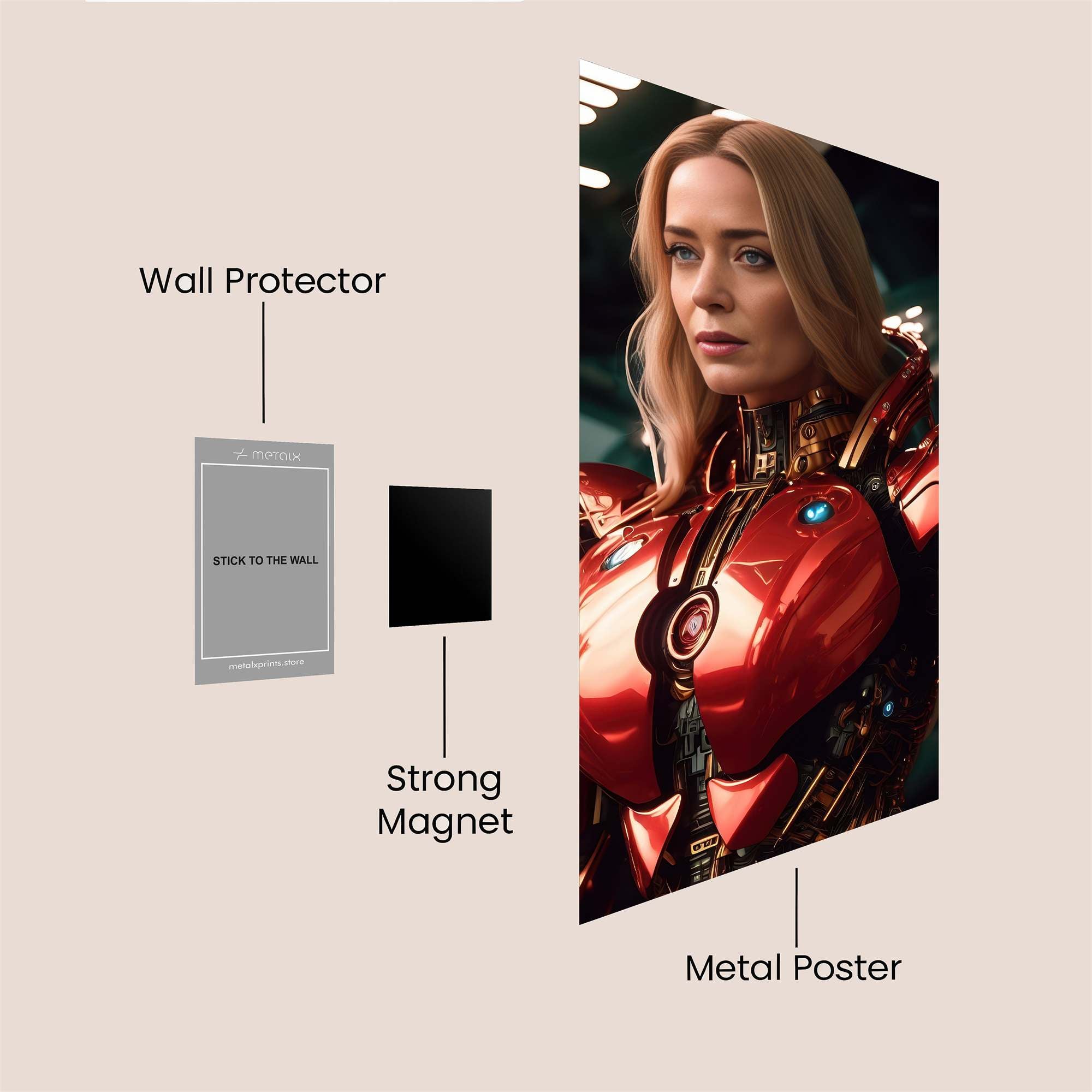 Rescue Empowered Safe Wall Magnetic / M